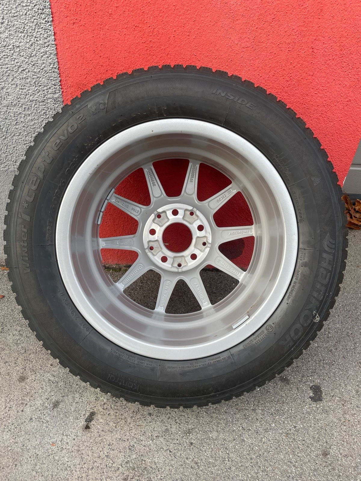 Original Mercedes W177 W247 C118 Winter-Einzelrad Ersatzrad 16 Zoll A1774011100 – Originalfoto 3
