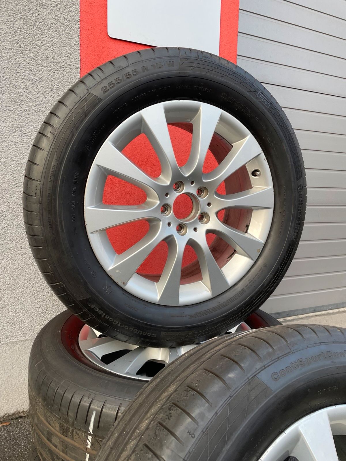 Original Mercedes GLE W166 Sommerradsatz Kompletträder 18 Zoll A1664010602 – Originalfoto 3