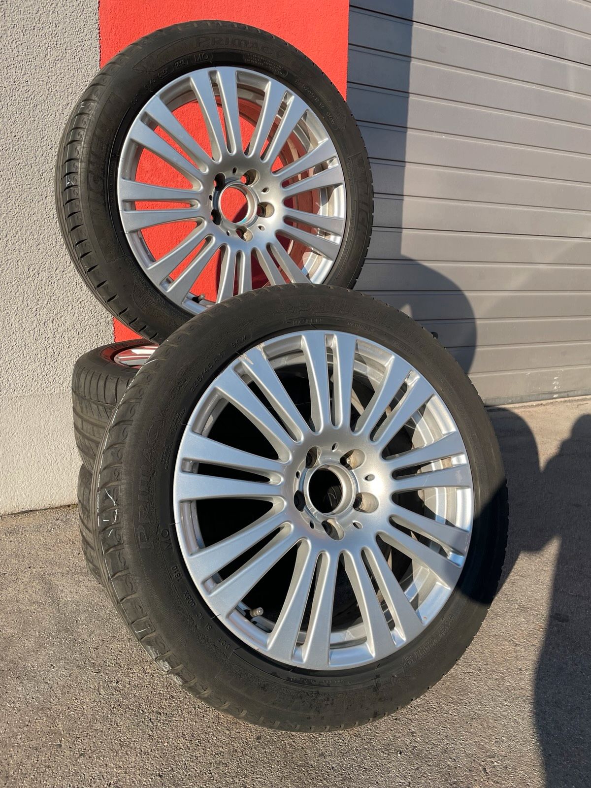 Original Mercedes E-Klasse W207 C207 W212 A207 Winterradsatz Kompletträder 17 Zoll A2074010102 – Originalfoto 2