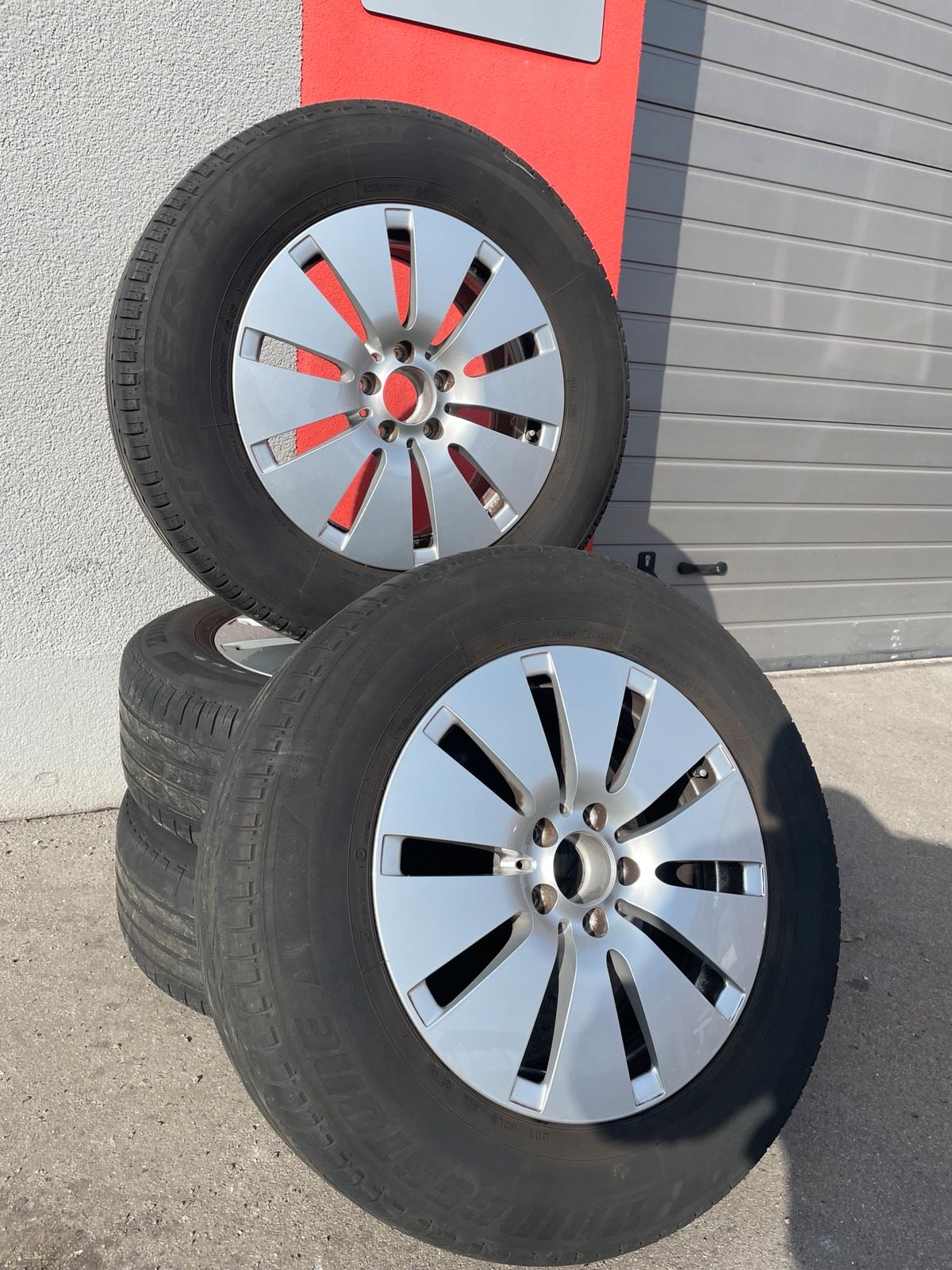 Original Mercedes GLC X253 C253 Sommerradsatz Kompletträder 17 Zoll A2534010500 – Originalfoto 1