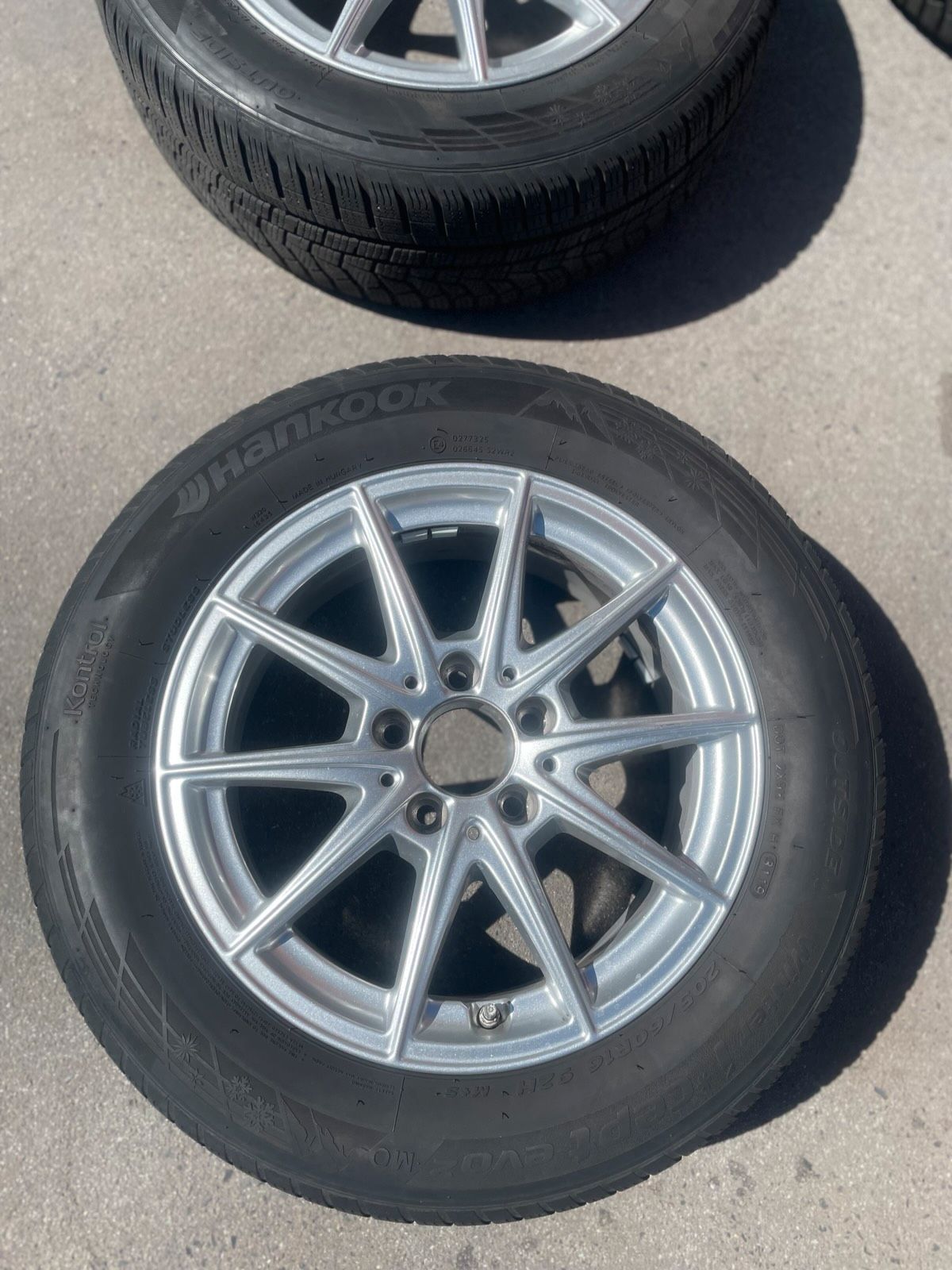 Original Mercedes A-Klasse B-Klasse CLA W177 W247 C118 Winterradsatz Kompletträder 16 Zoll A1774011100 – Originalfoto 6