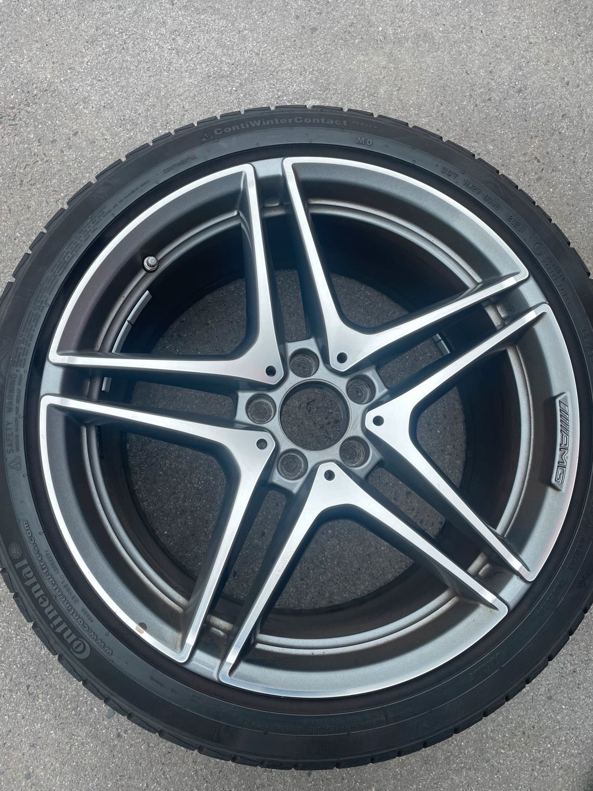 Original Mercedes AMG C-Klasse C63 W205 S205 Winterradsatz Kompletträder 19 Zoll A2054011900/2000 – Originalfoto 8