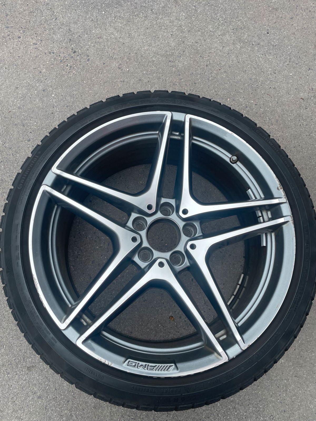 Original Mercedes AMG C-Klasse C63 W205 S205 Winterradsatz Kompletträder 19 Zoll A2054011900/2000 – Originalfoto 10