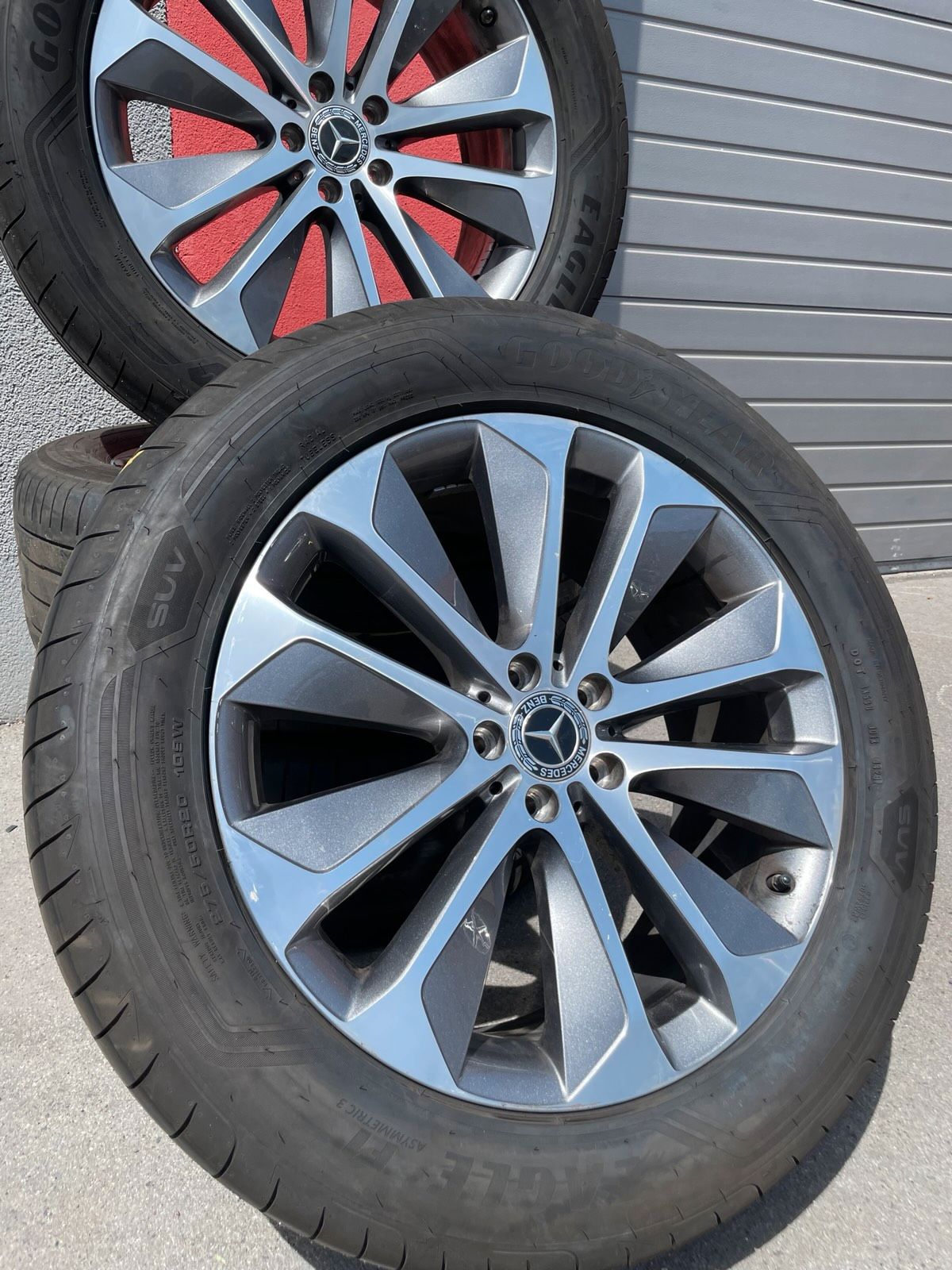 Mercedes GLS X167 Sommerradsatz – Originalfoto 3