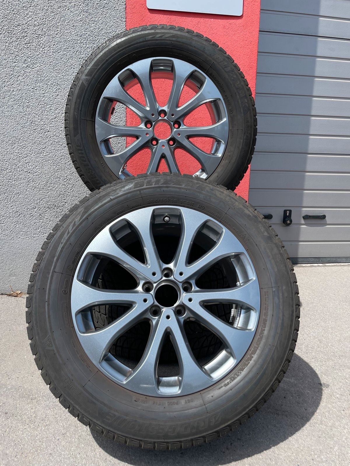 Original Mercedes GLC X253 C253 Winterradsatz Kompletträder 18 Zoll A2534011500 – Originalfoto 2