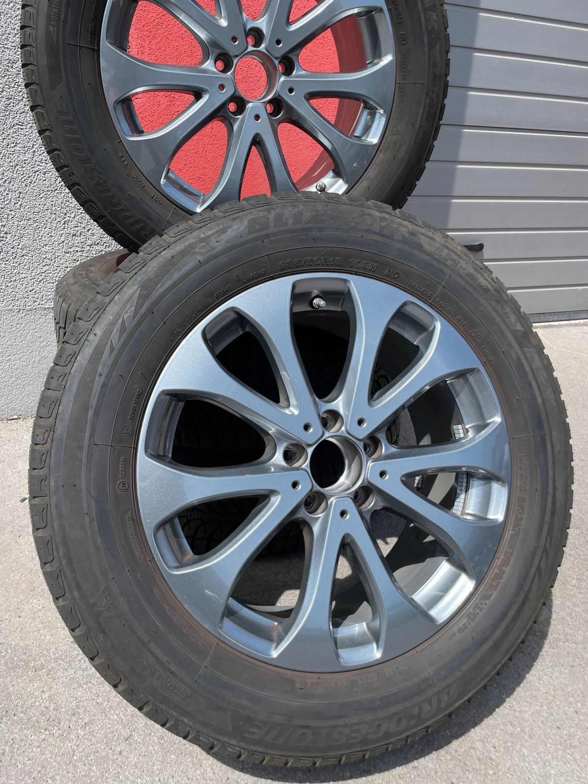 Original Mercedes GLC X253 C253 Winterradsatz Kompletträder 18 Zoll A2534011500 – Originalfoto 3