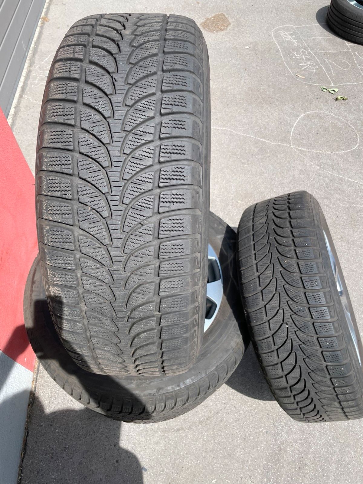 Original Mercedes GLC X253 C253 Winterradsatz Kompletträder 18 Zoll A2534011500 – Originalfoto 5