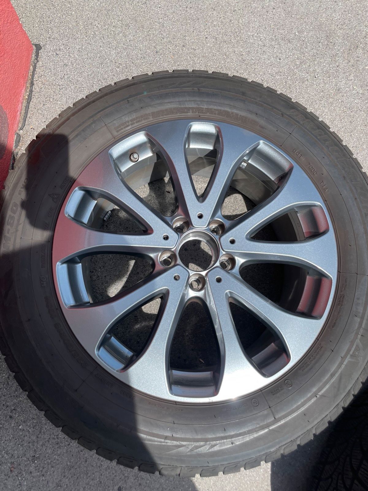 Original Mercedes GLC X253 C253 Winterradsatz Kompletträder 18 Zoll A2534011500 – Originalfoto 7