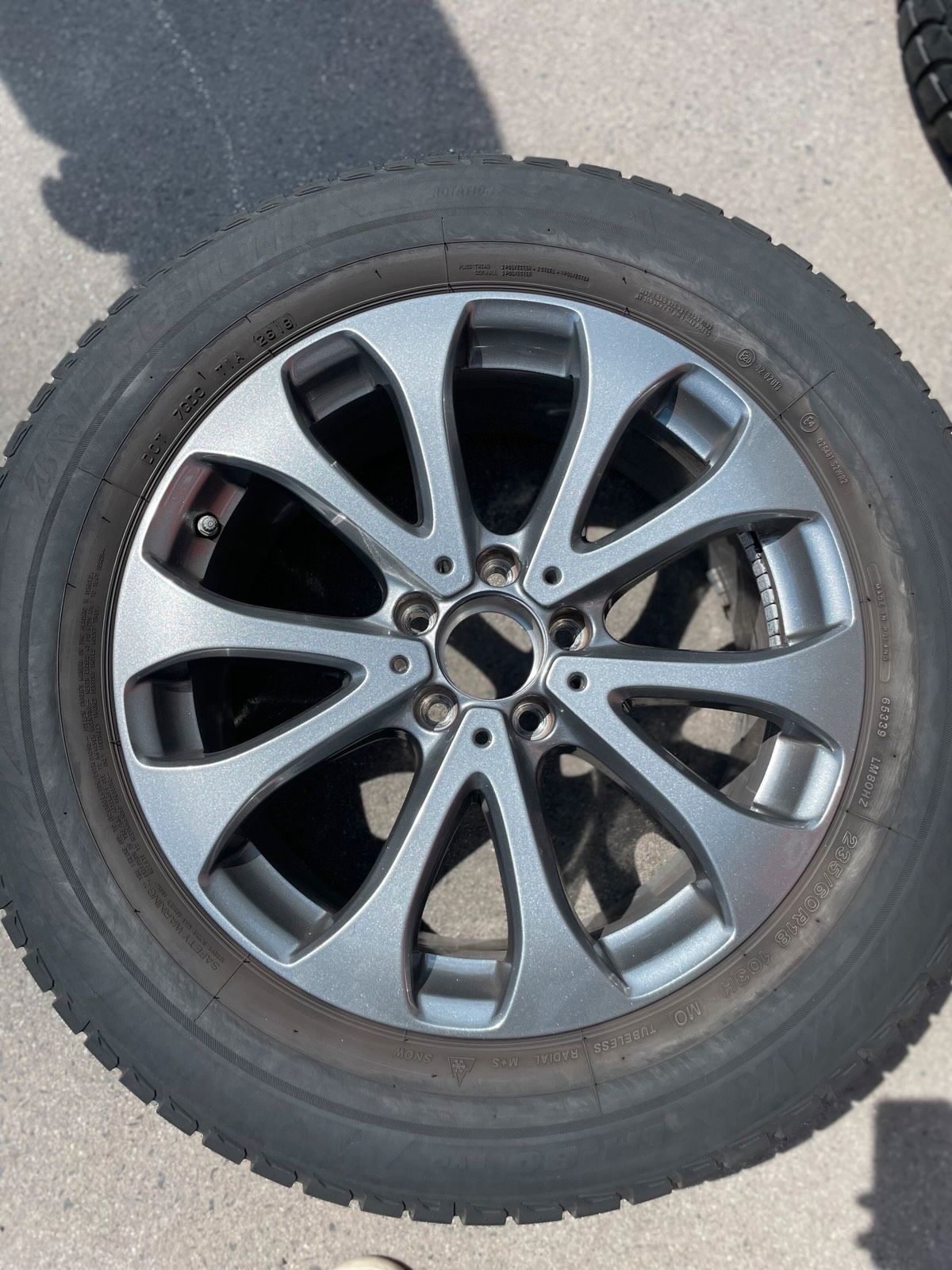 Mercedes GLC Winterradsatz – Originalfoto 7