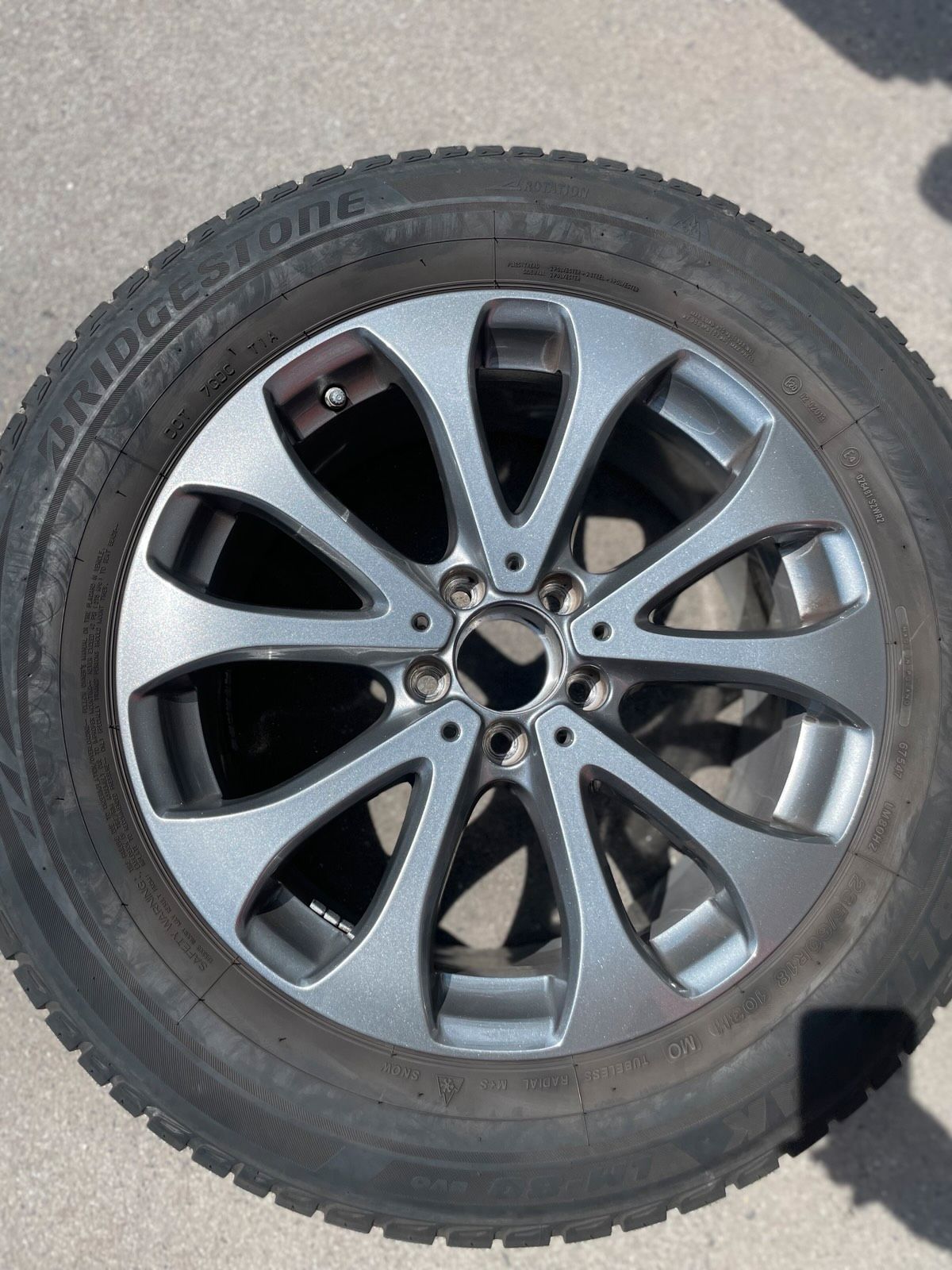 Mercedes GLC Winterradsatz – Originalfoto 9