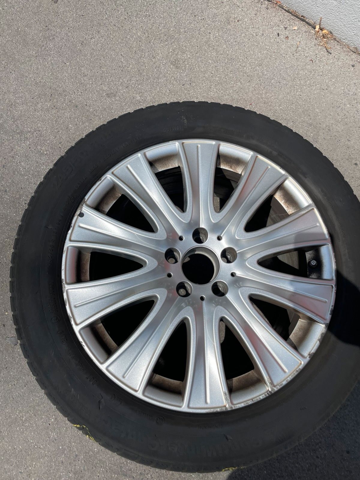 Original Mercedes S-Klasse W222 C217 A217 Winterradsatz Kompletträder 18 Zoll A2224010902 – Originalfoto 12