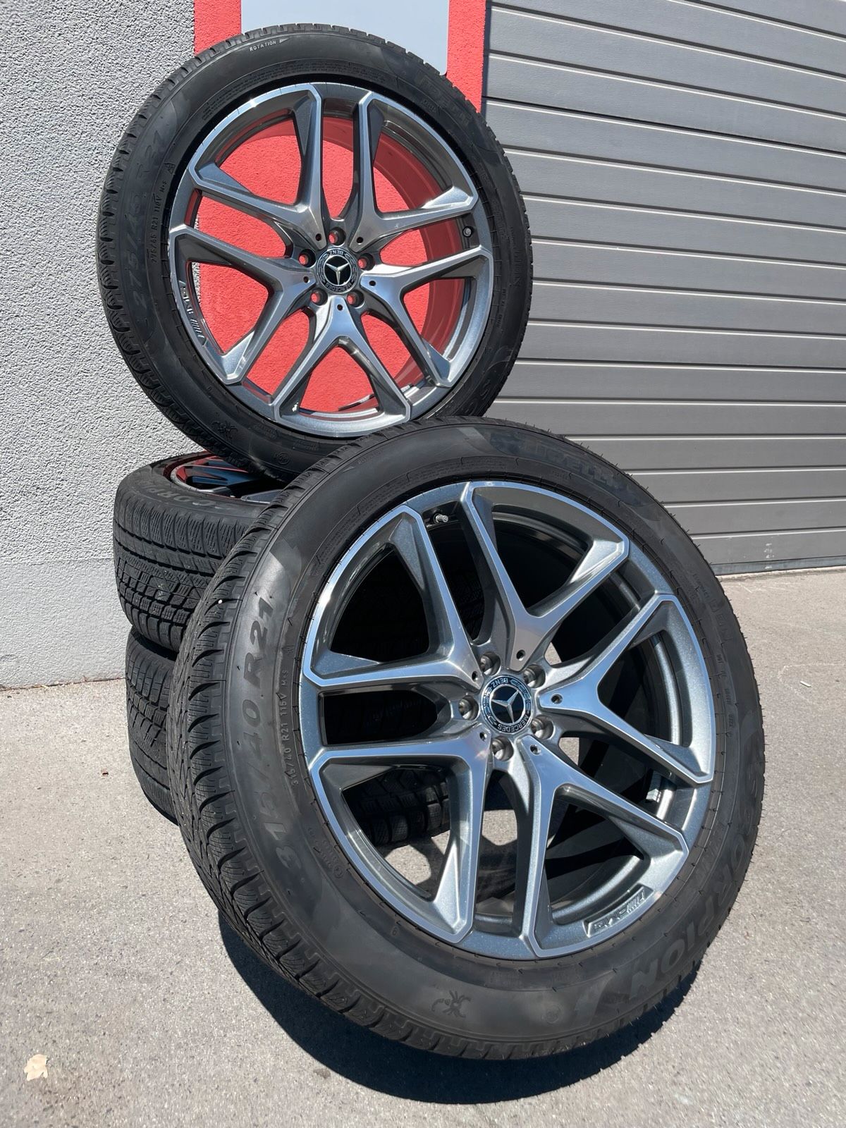 Mercedes GLE W167 C167 Winterradsatz – Originalfoto 1