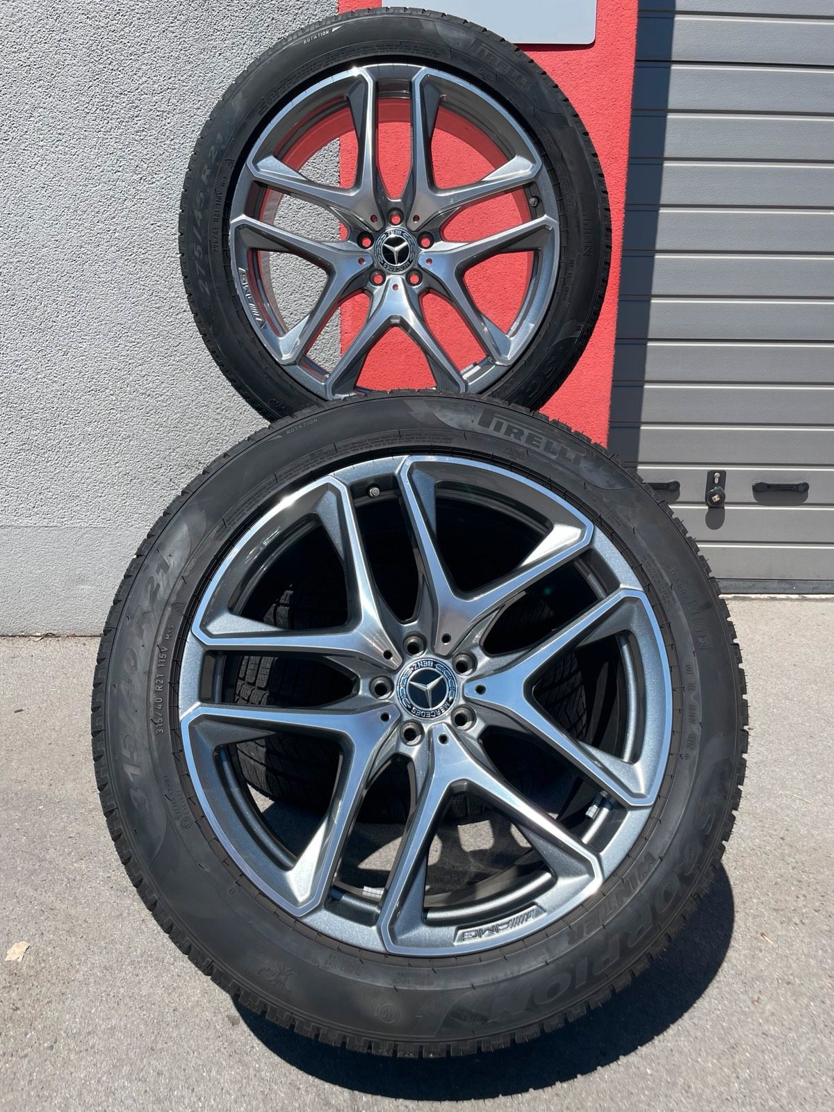 Mercedes GLE W167 C167 Winterradsatz – Originalfoto 2