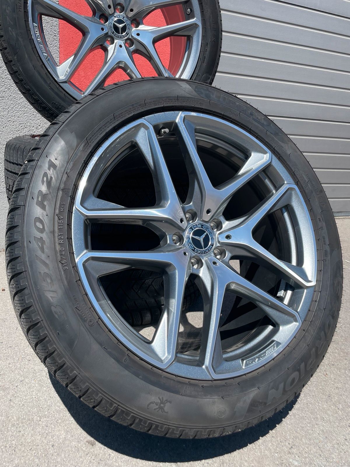Mercedes GLE W167 C167 Winterradsatz – Originalfoto 3