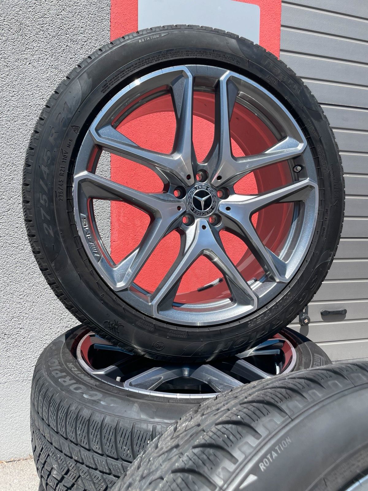 Mercedes GLE W167 C167 Winterradsatz – Originalfoto 4