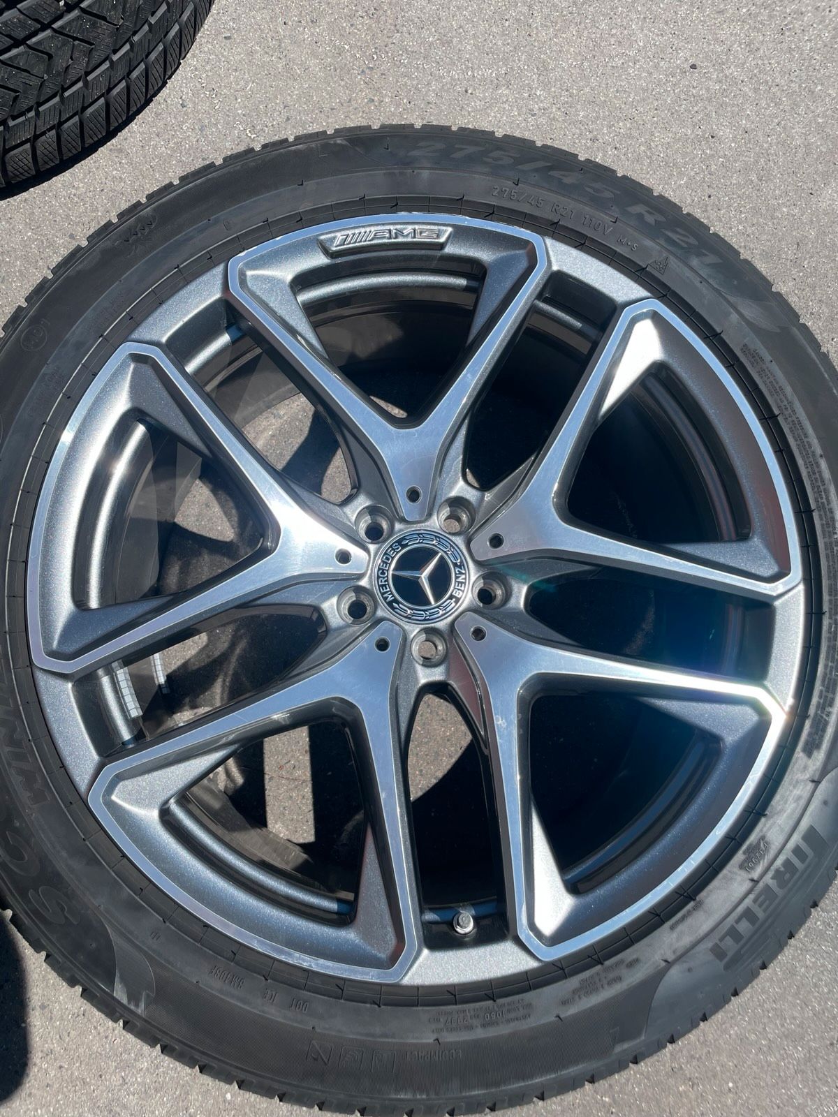Mercedes GLE W167 C167 Winterradsatz – Originalfoto 8
