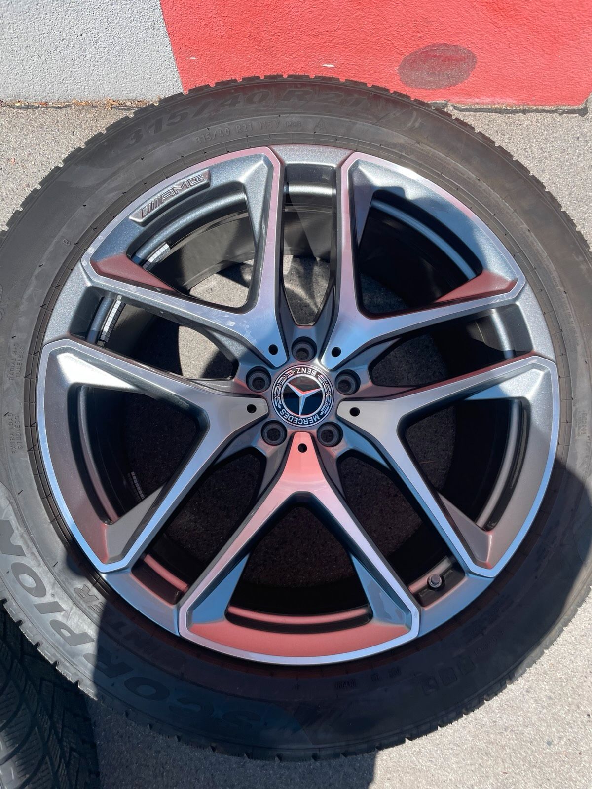 Mercedes GLE W167 C167 Winterradsatz – Originalfoto 11