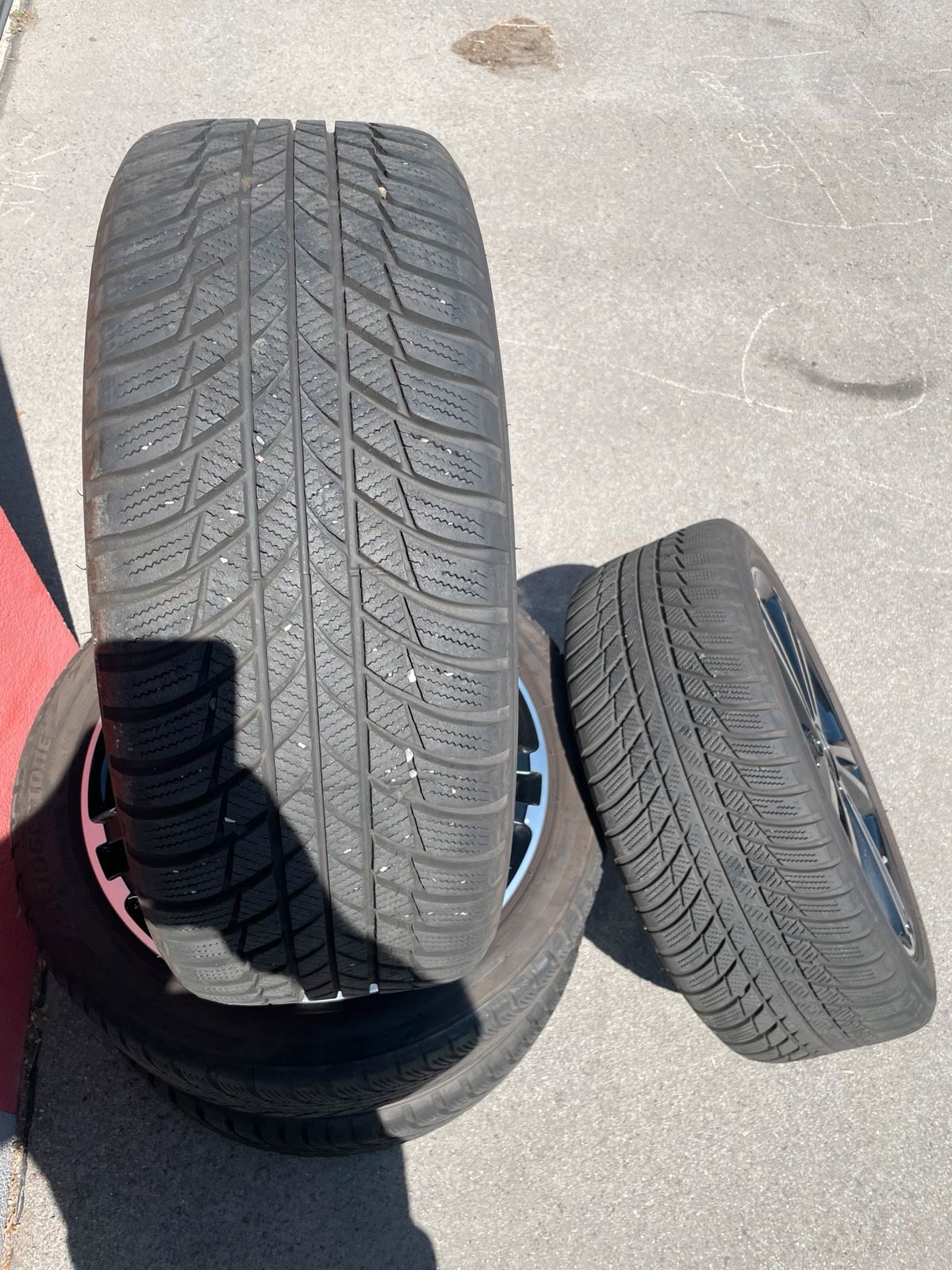 Mercedes B-Klasse CLA Winterradsatz – Originalfoto 5