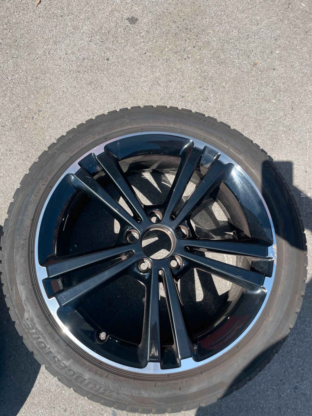 Mercedes B-Klasse CLA Winterradsatz – Originalfoto 9