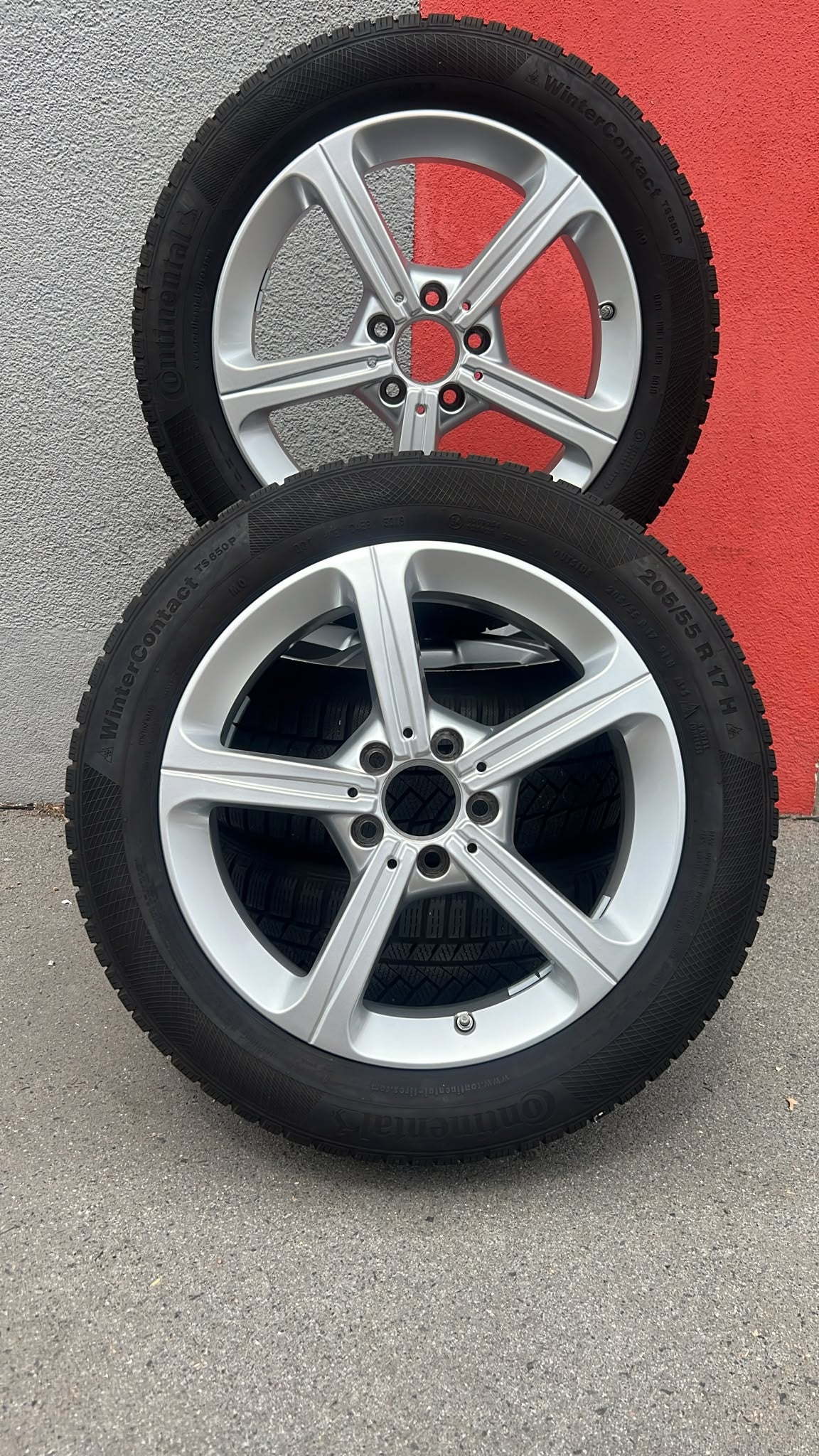 Mercedes A-Klasse B-Klasse CLA Winterradsatz – Originalfoto 6