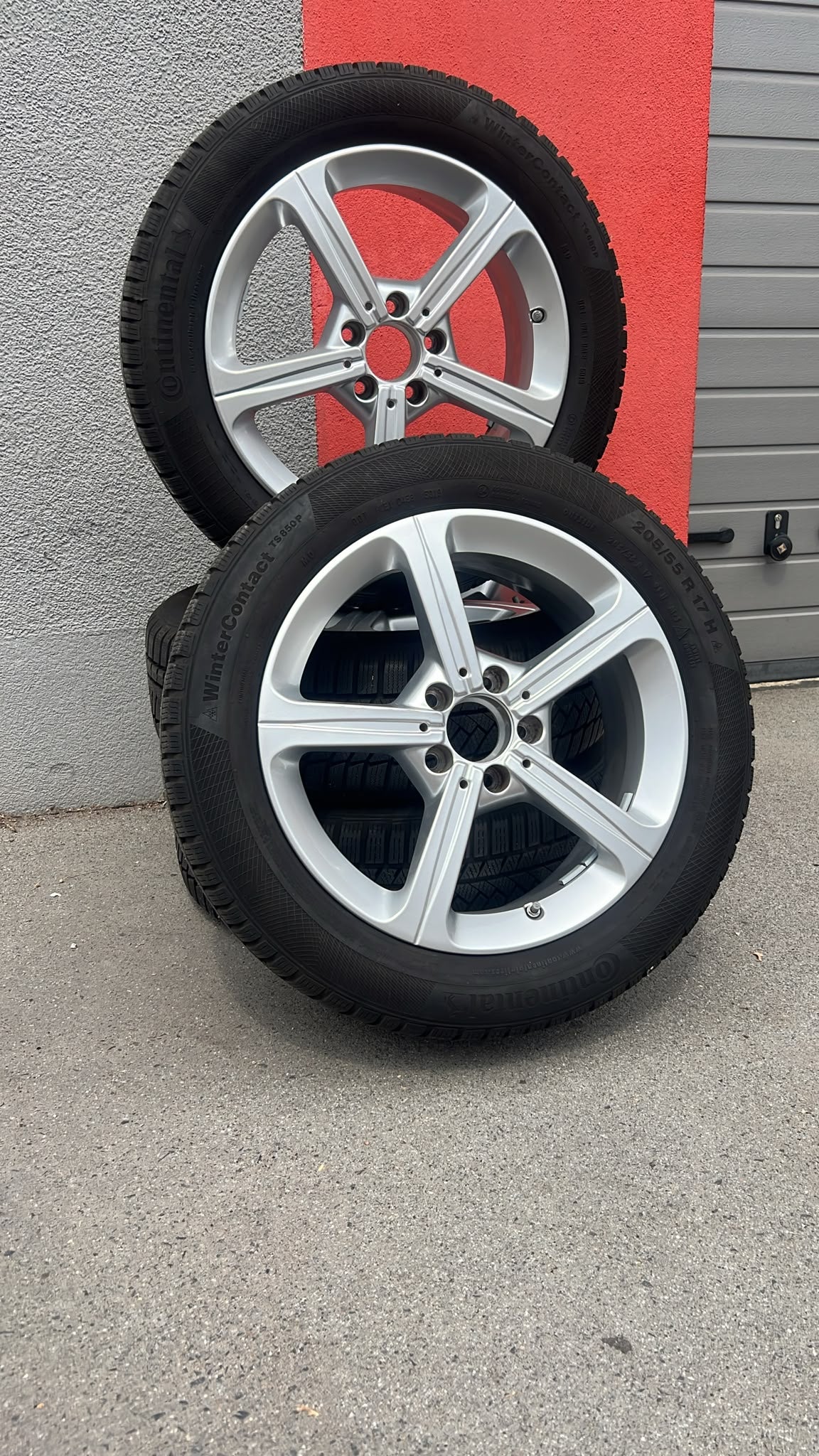 Mercedes A-Klasse B-Klasse CLA Winterradsatz – Originalfoto 7