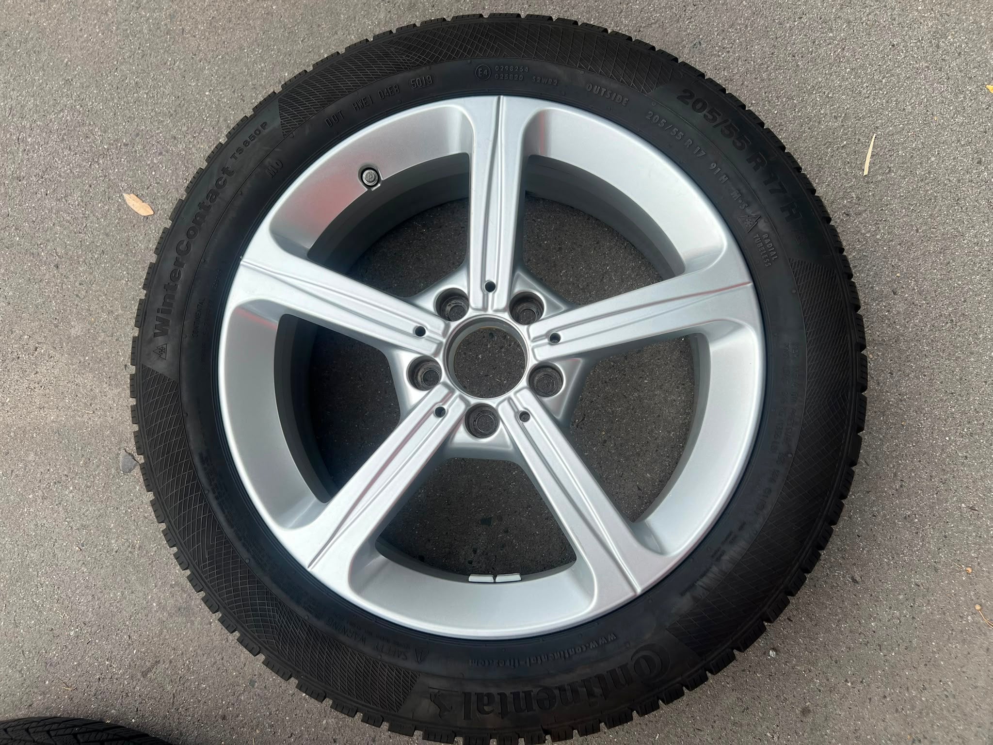 Mercedes A-Klasse B-Klasse CLA Winterradsatz – Originalfoto 8