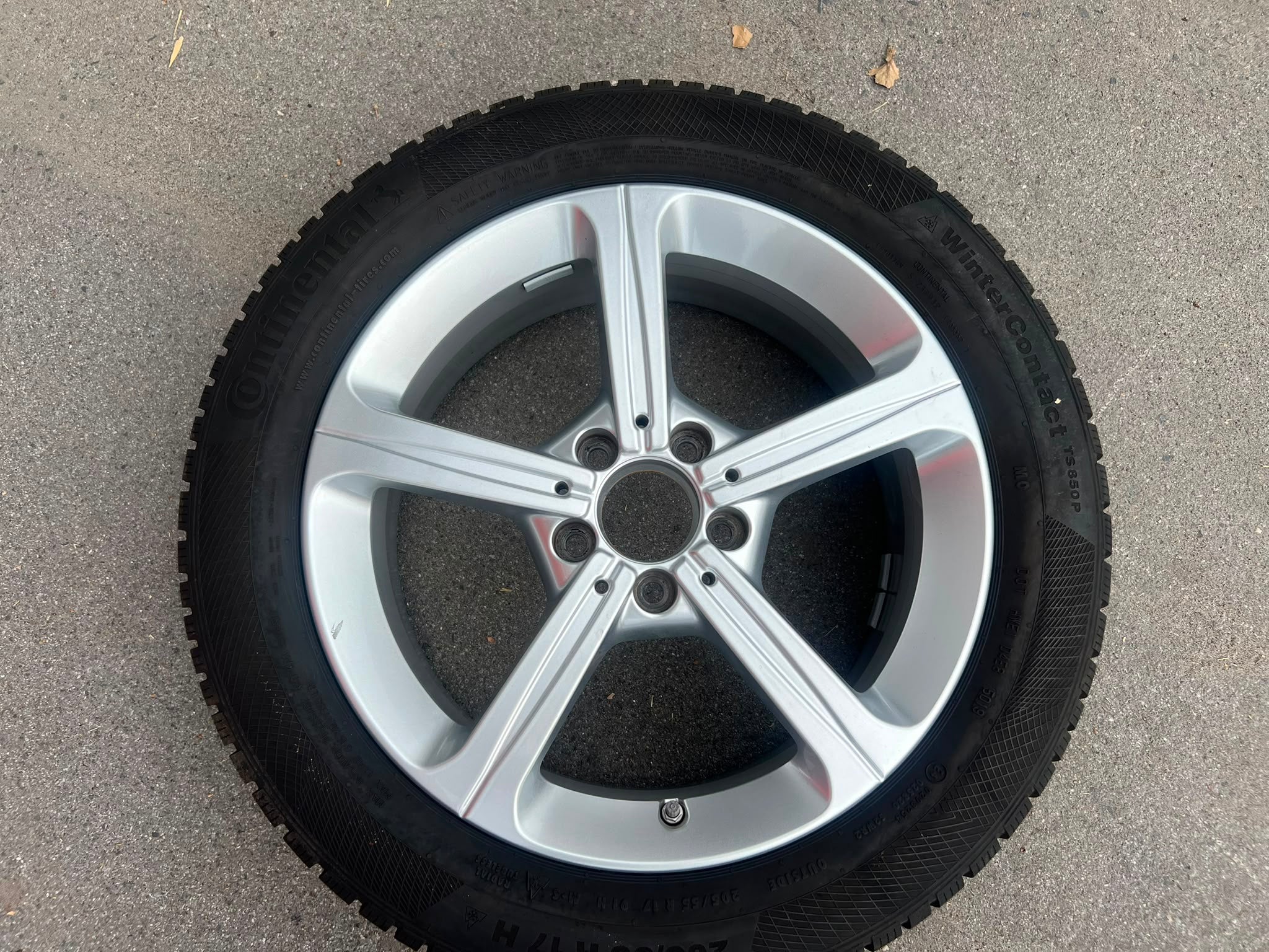 Mercedes A-Klasse B-Klasse CLA Winterradsatz – Originalfoto 9