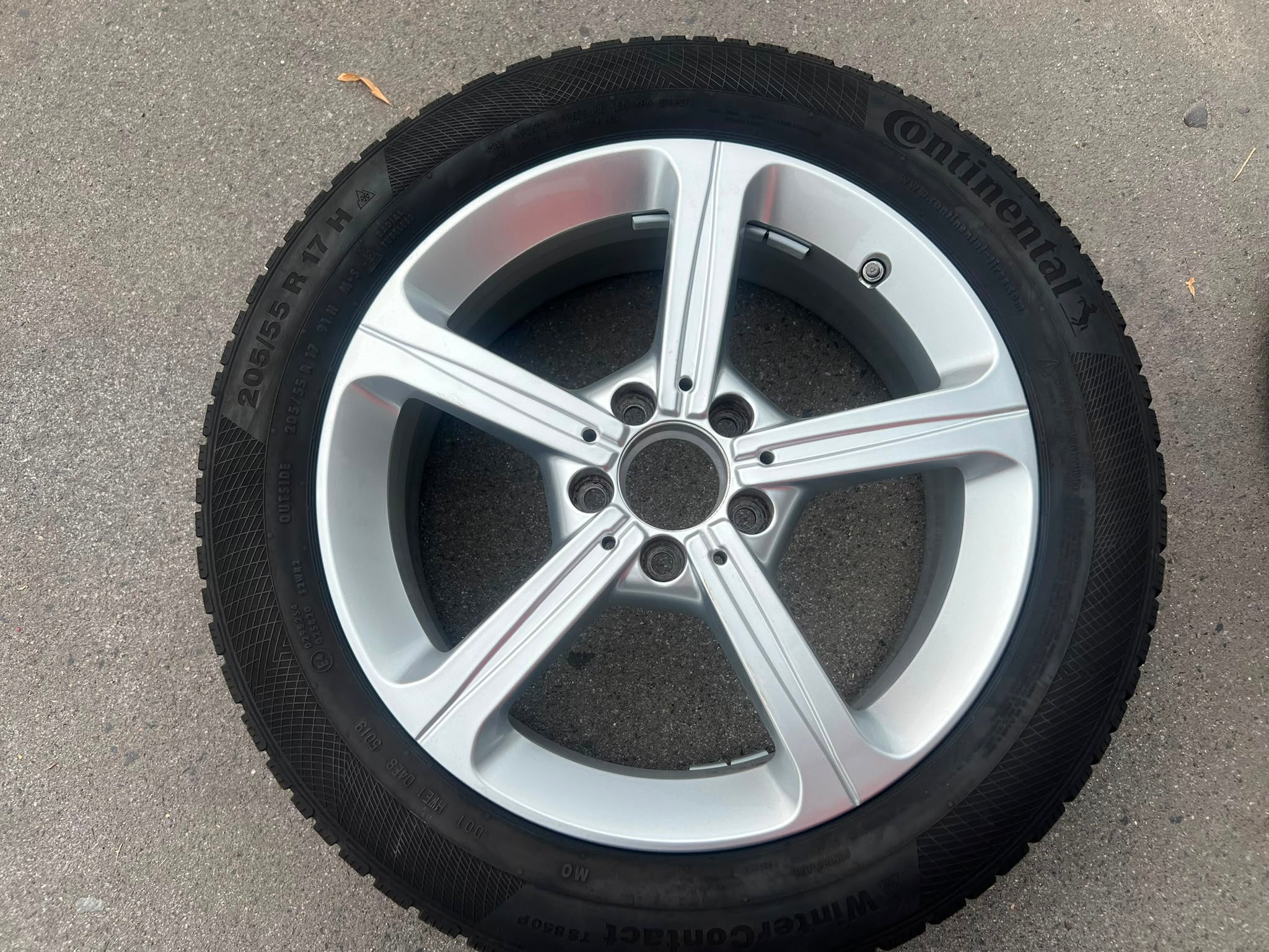 Mercedes A-Klasse B-Klasse CLA Winterradsatz – Originalfoto 11