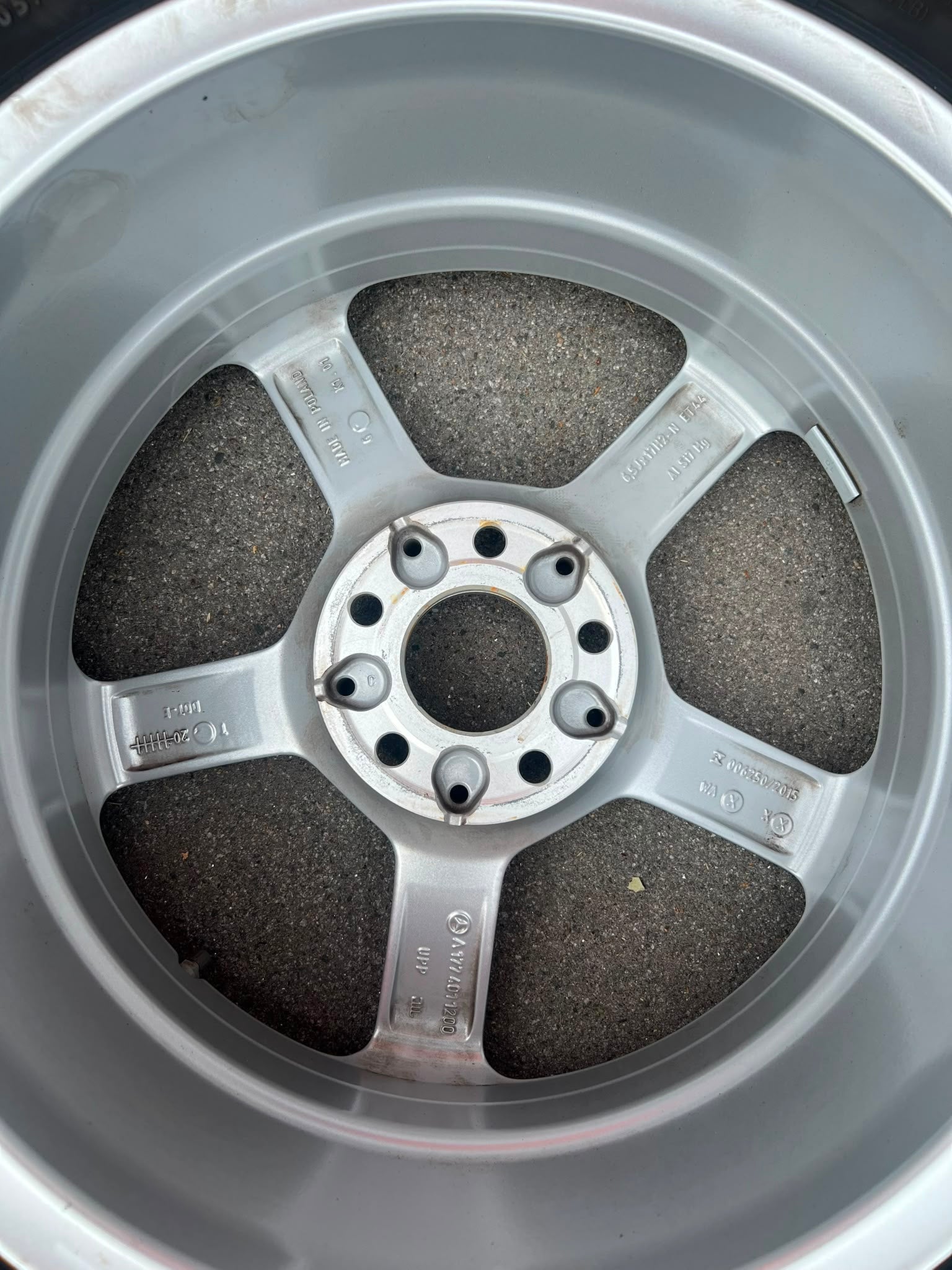 Mercedes A-Klasse B-Klasse CLA Winterradsatz – Originalfoto 12