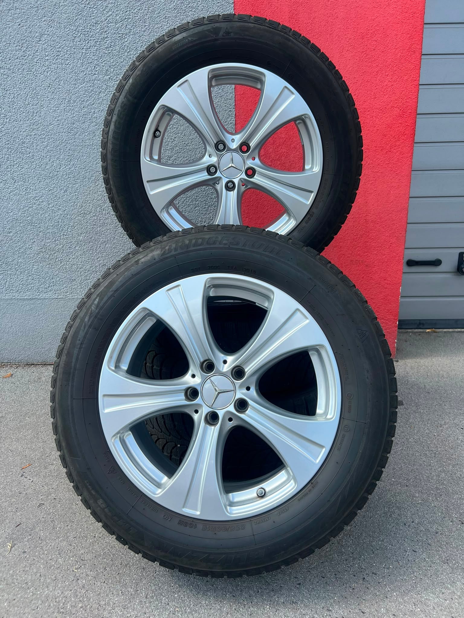 Mercedes GLC X253 C253 Winterradsatz – Originalfoto 1