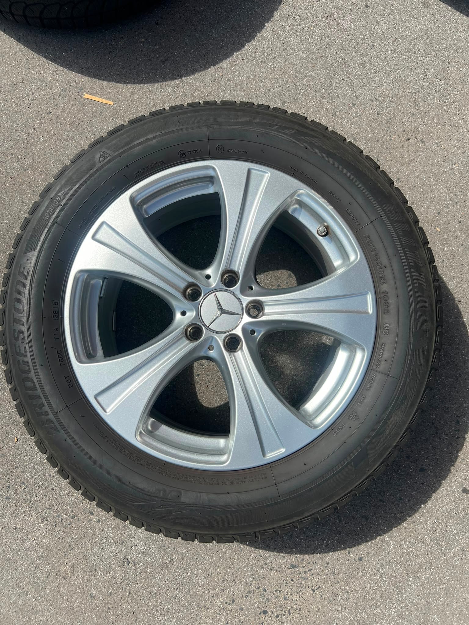 Mercedes GLC X253 C253 Winterradsatz – Originalfoto 7
