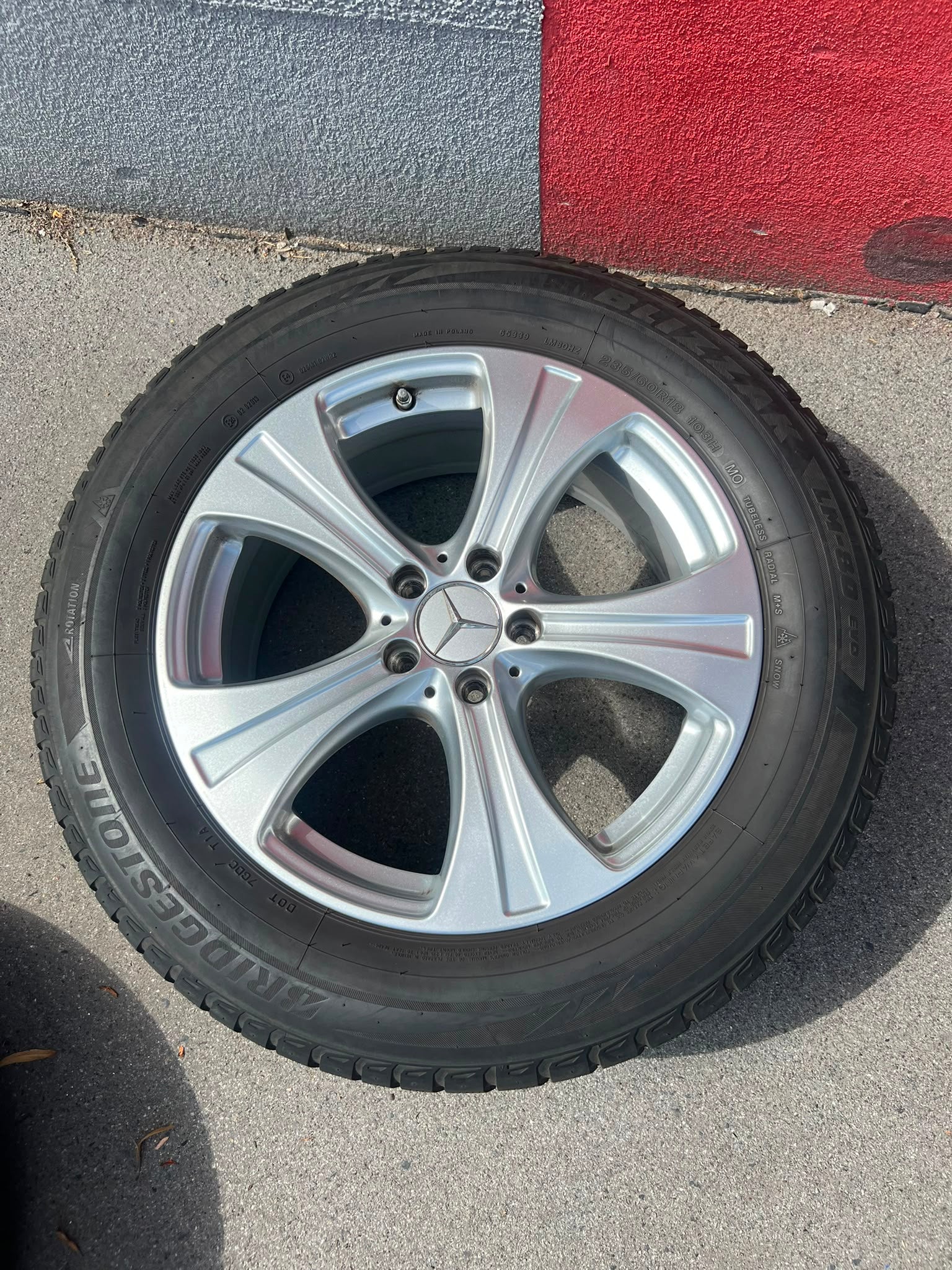 Mercedes GLC X253 C253 Winterradsatz – Originalfoto 8