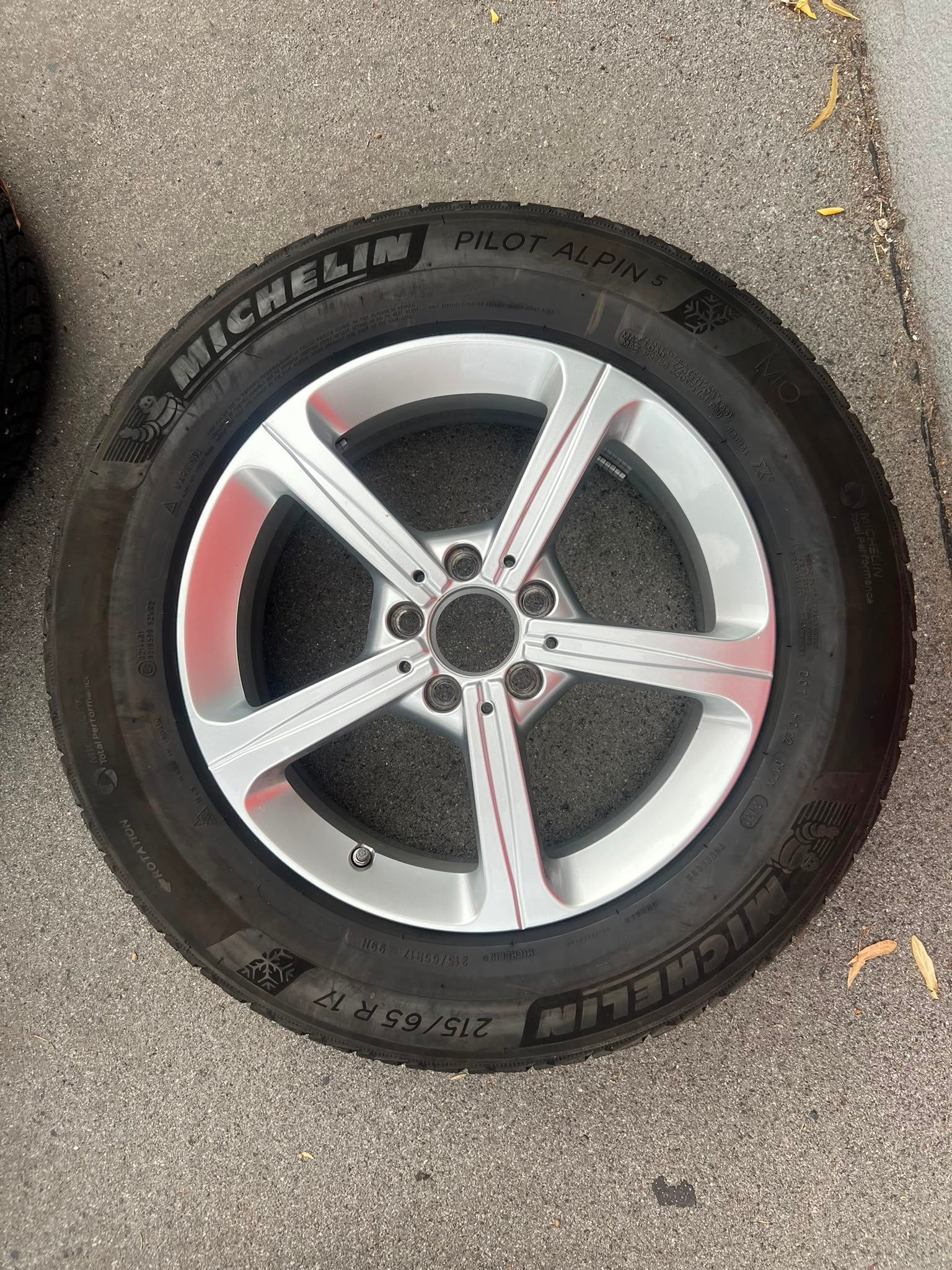 Mercedes A-Klasse B-Klasse CLA Winterradsatz – Originalfoto 7