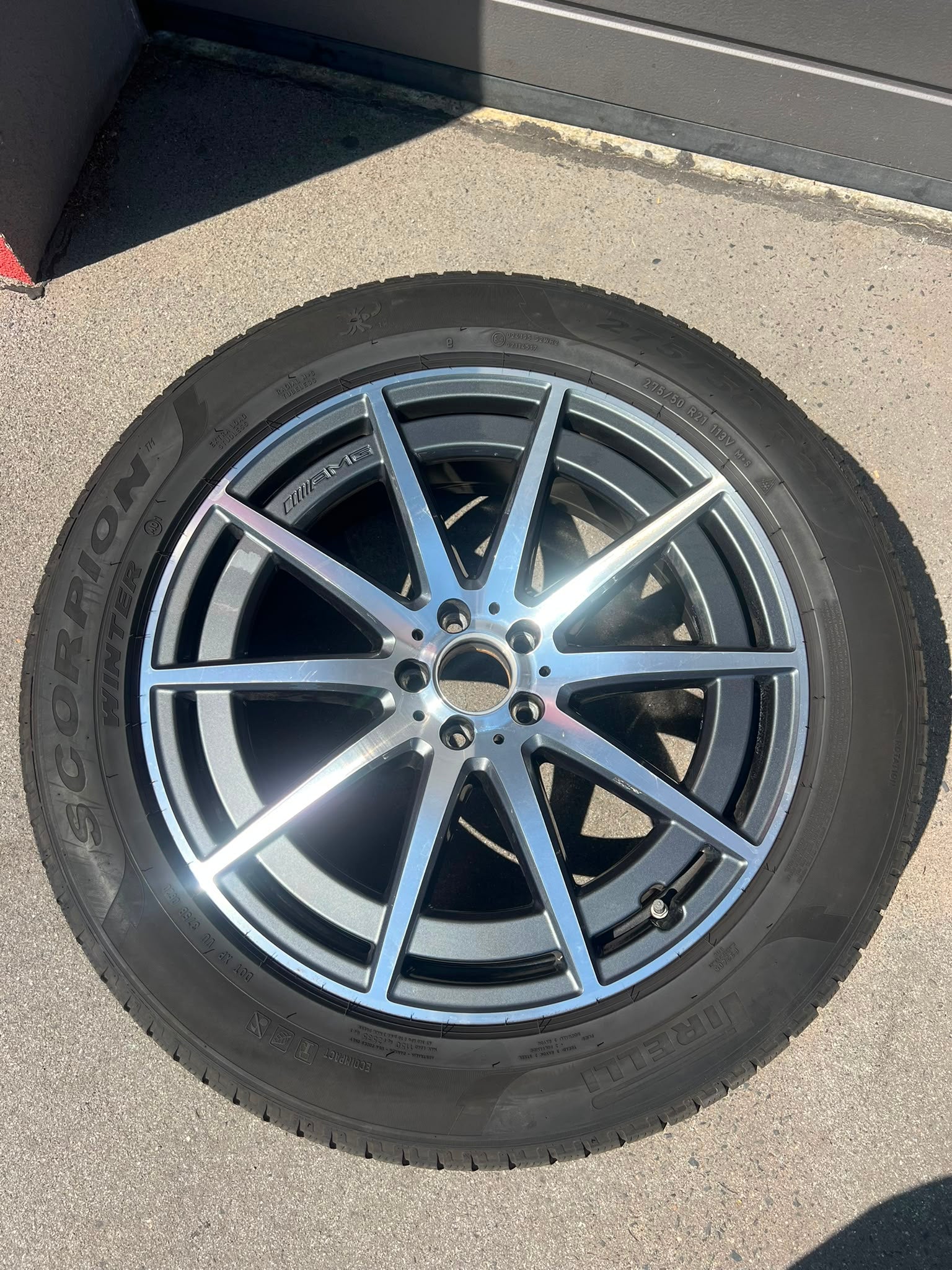 Mercedes AMG GLS Winterradsatz Originalfoto 5