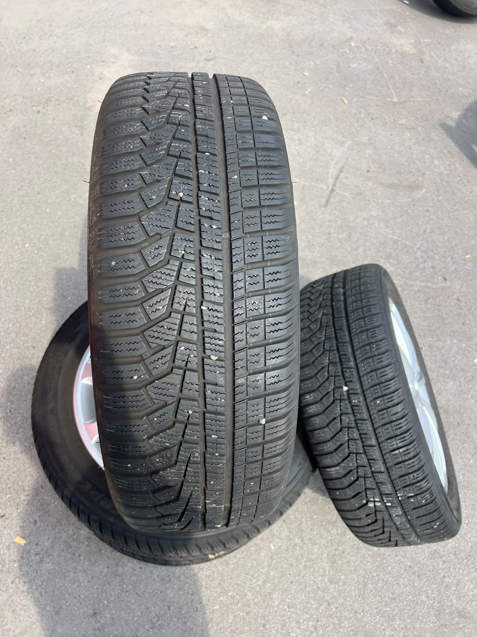 Original Mercedes A-Klasse B-Klasse CLA W177 W247 C118 Winterradsatz Kompletträder 17 Zoll A1774010300 – Originalfoto 3