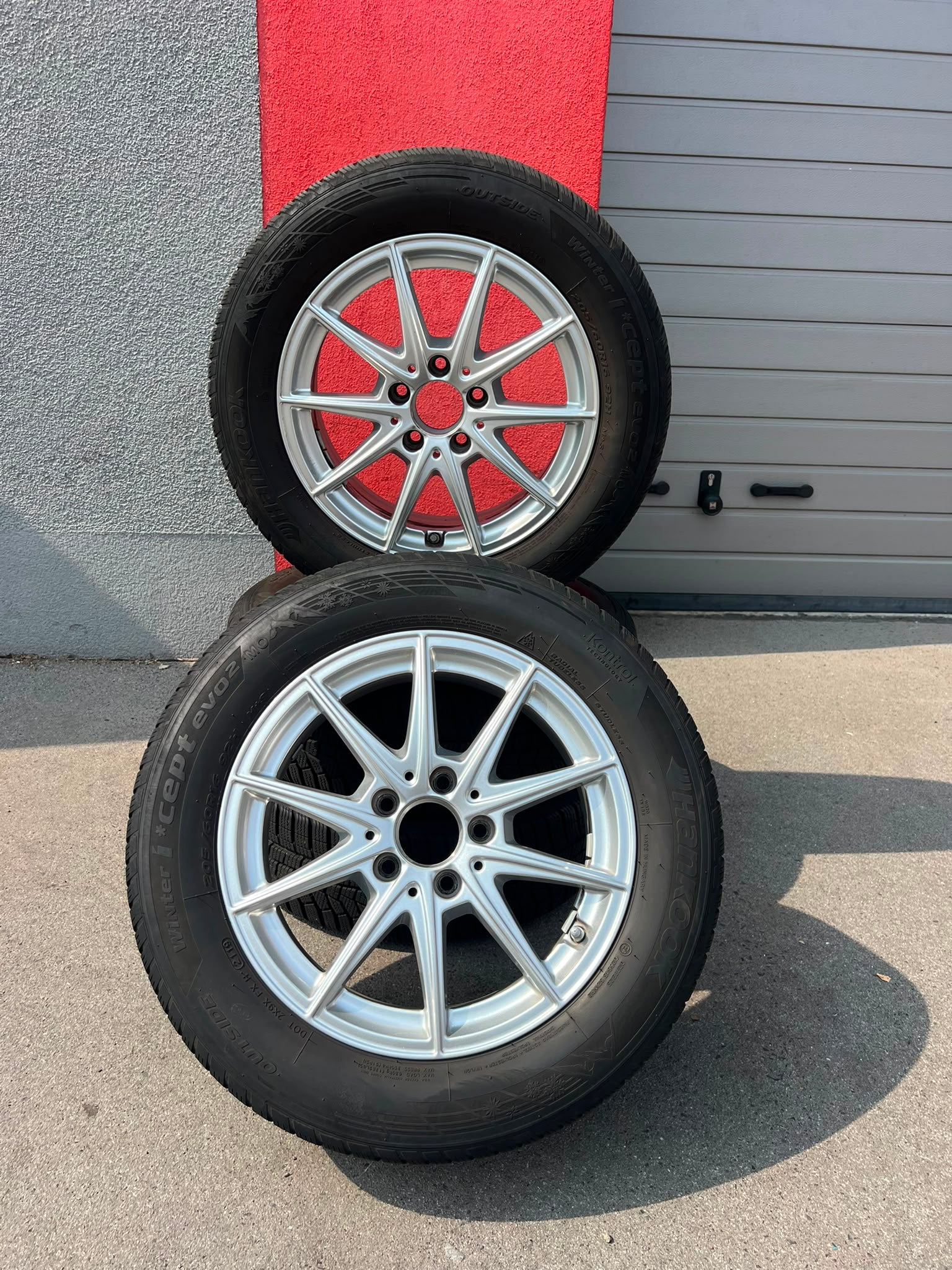 Original Mercedes A-Klasse B-Klasse CLA W177 W247 C118 Winterradsatz Kompletträder 16 Zoll A1774011100 – Originalfoto 1