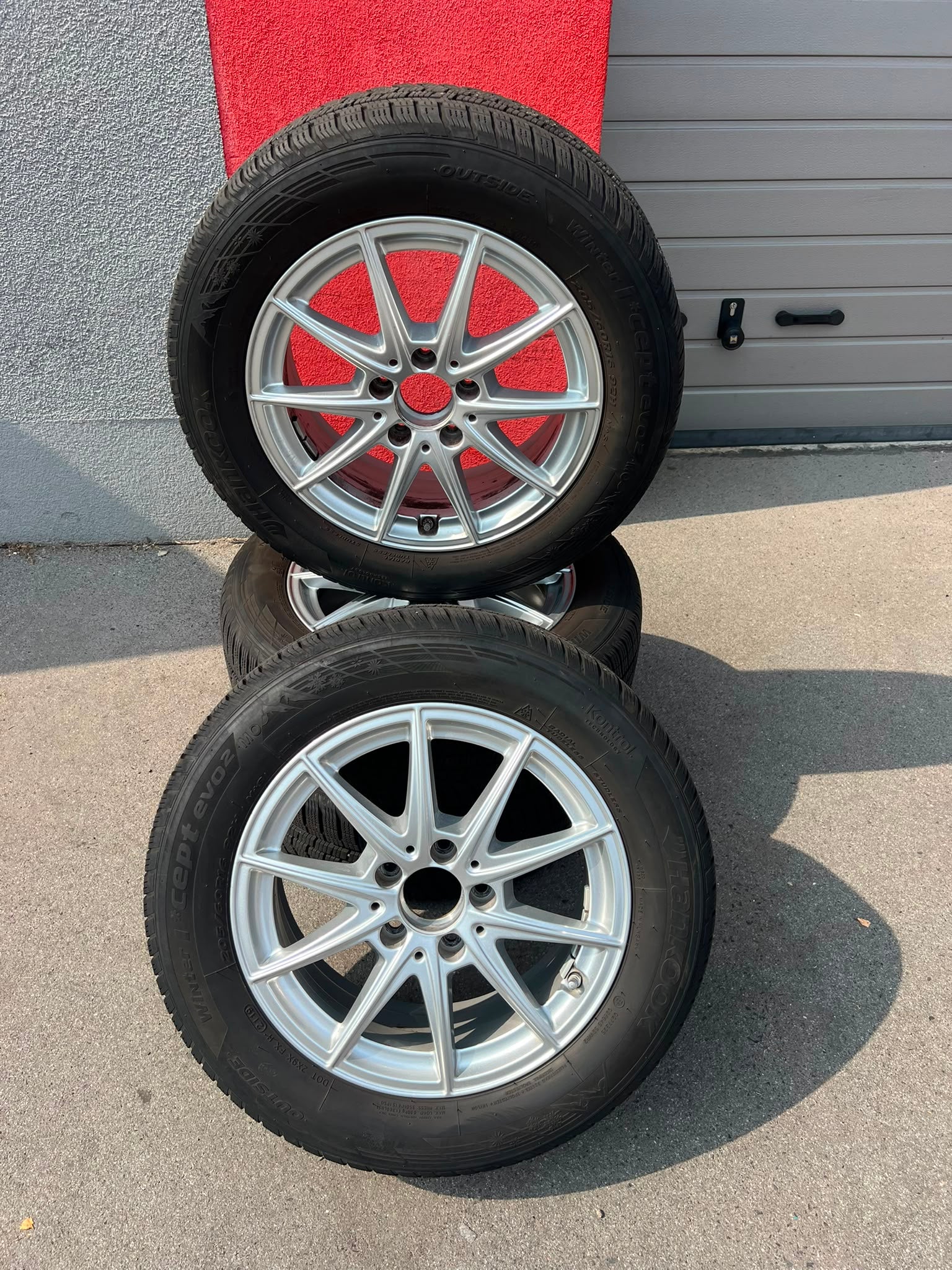 Original Mercedes A-Klasse B-Klasse CLA W177 W247 C118 Winterradsatz Kompletträder 16 Zoll A1774011100 – Originalfoto 2
