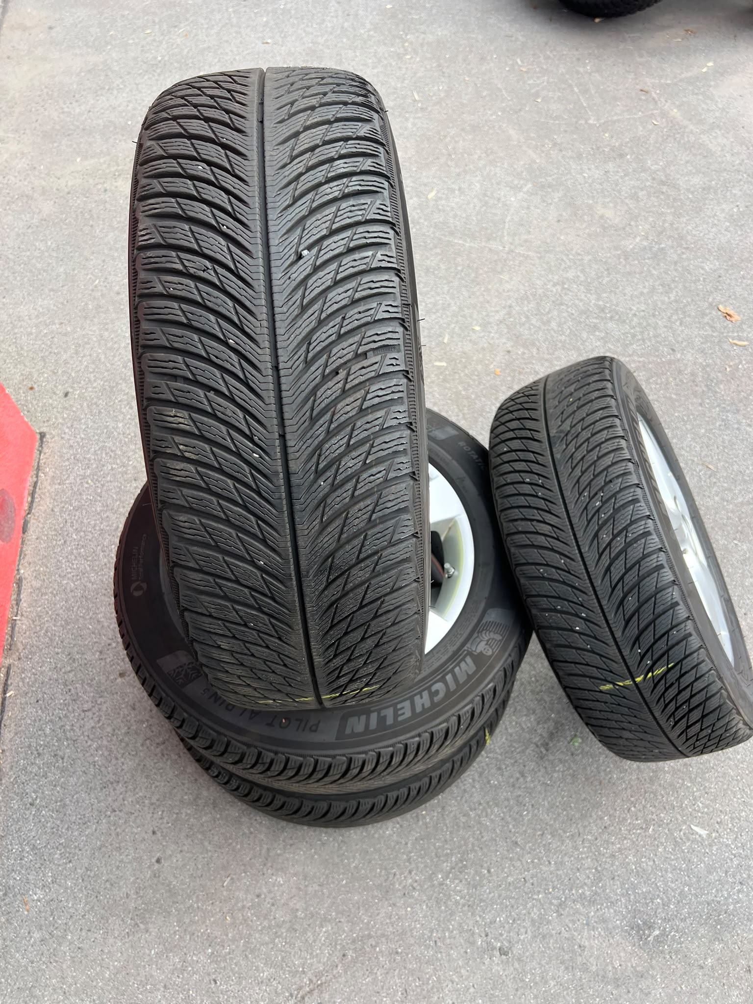 Original Mercedes V-Klasse Vito W447 Winterradsatz Kompletträder 17 Zoll A4474012200 – Originalfoto 3