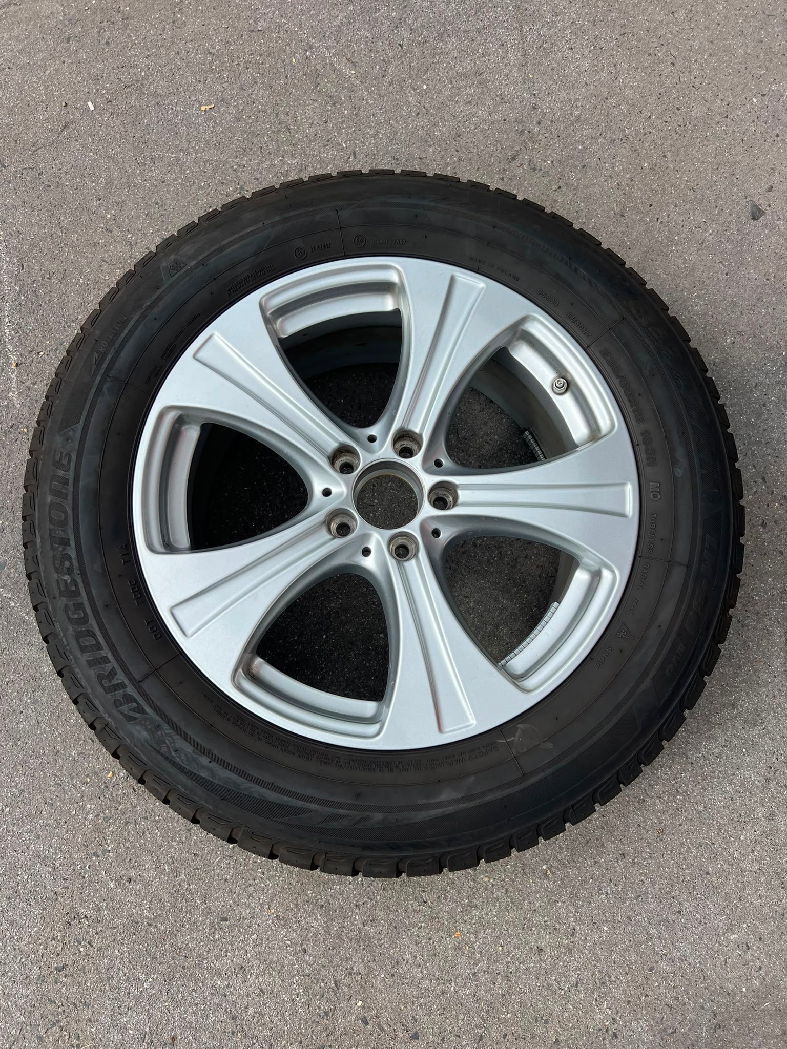 Original Mercedes GLC X253 C253 Winterradsatz Kompletträder 18 Zoll A2534010800 – Originalfoto 3
