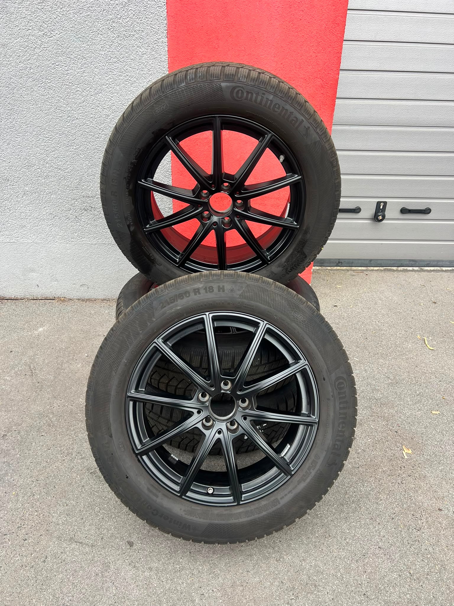 Original Mercedes GLA GLB H247 X247 Winterradsatz Kompletträder 18 Zoll A2474012600 – Originalfoto 1