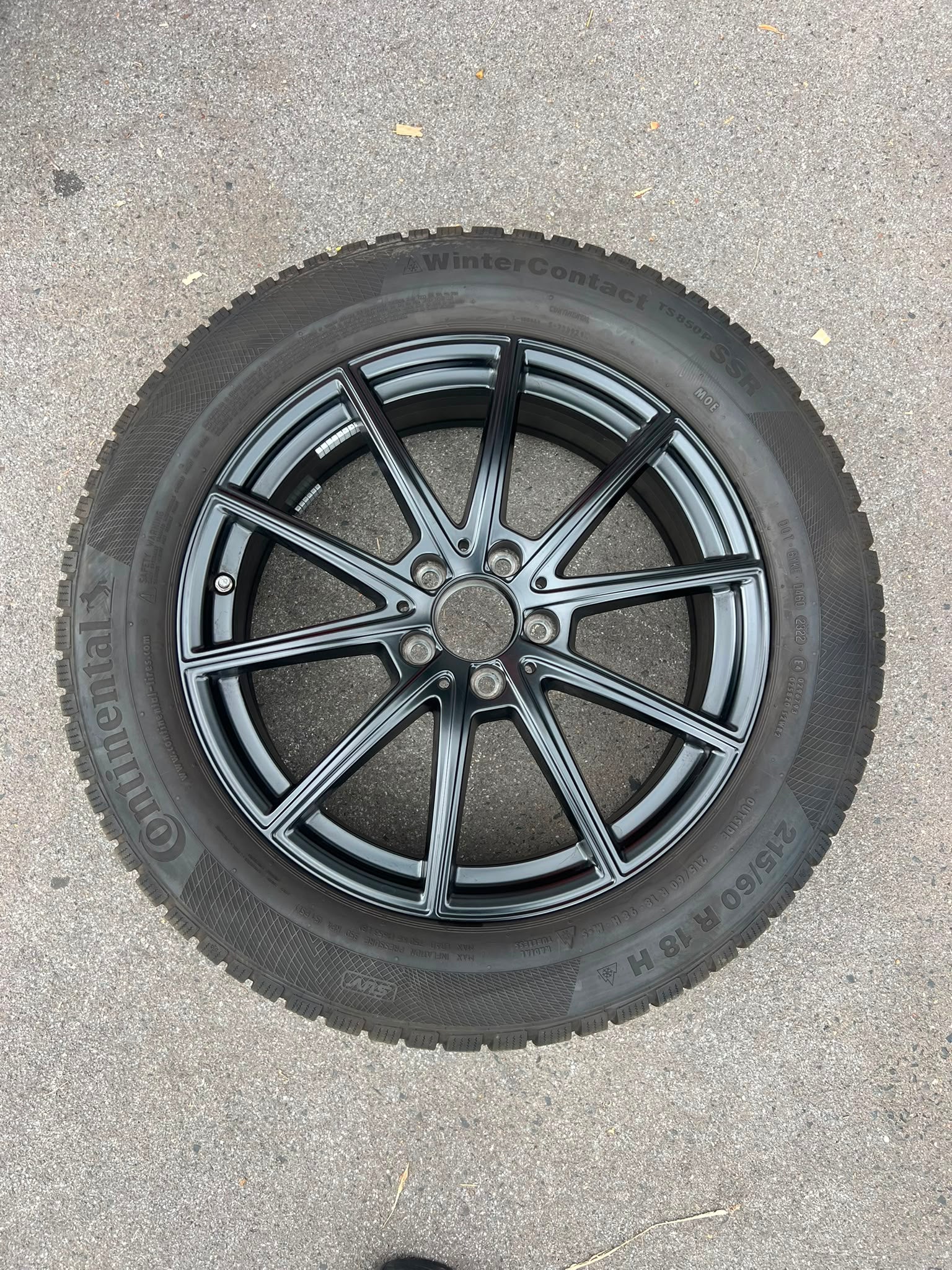 Original Mercedes GLA GLB H247 X247 Winterradsatz Kompletträder 18 Zoll A2474012600 – Originalfoto 3