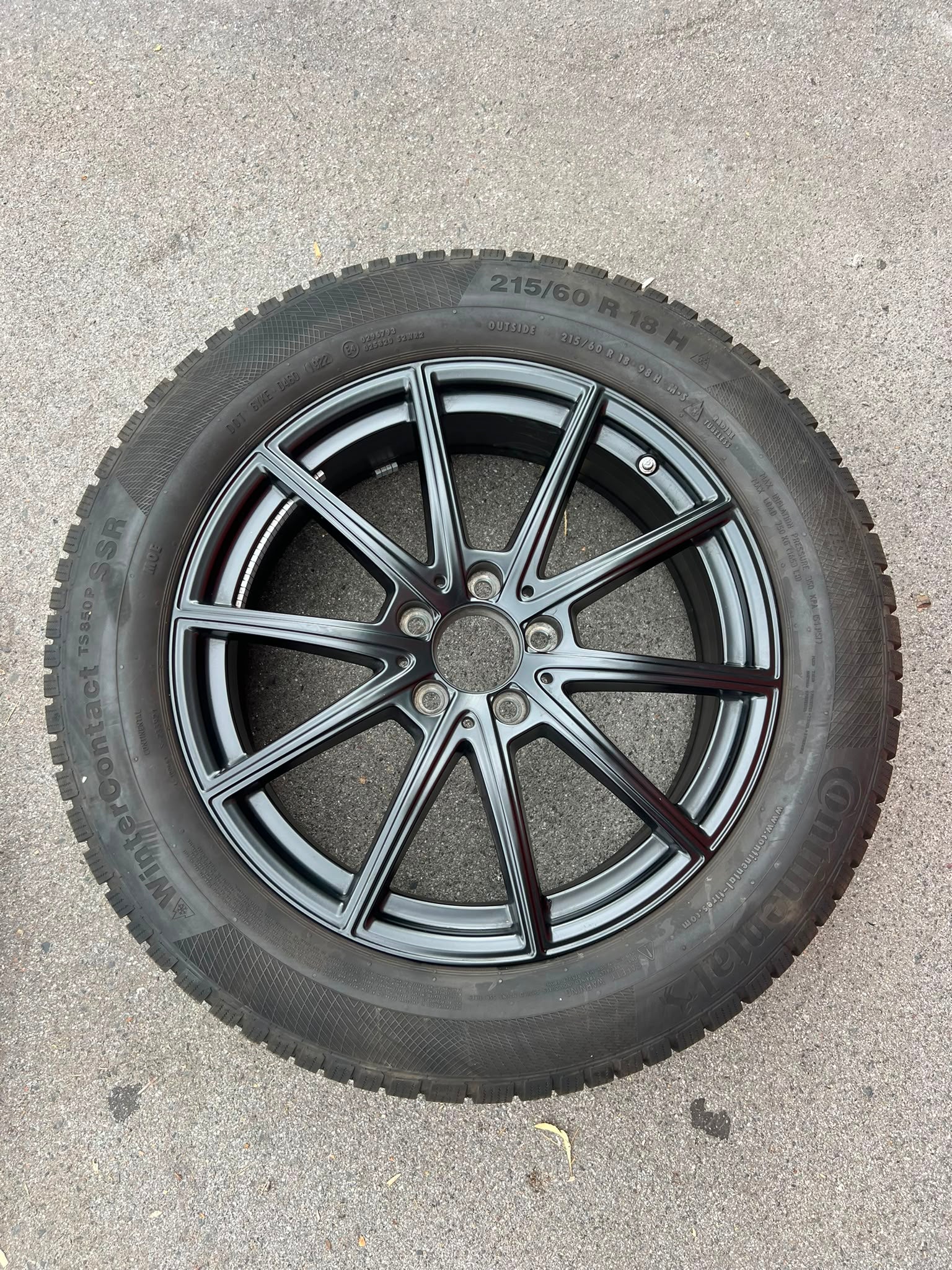 Original Mercedes GLA GLB H247 X247 Winterradsatz Kompletträder 18 Zoll A2474012600 – Originalfoto 5