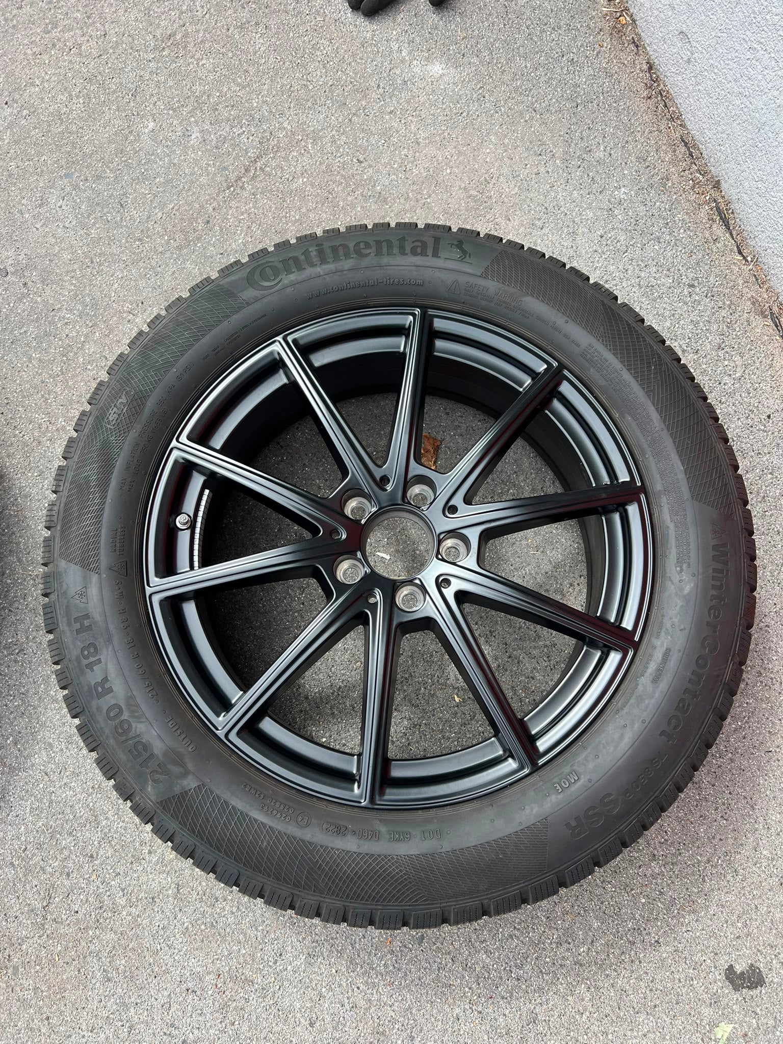 Original Mercedes GLA GLB H247 X247 Winterradsatz Kompletträder 18 Zoll A2474012600 – Originalfoto 5