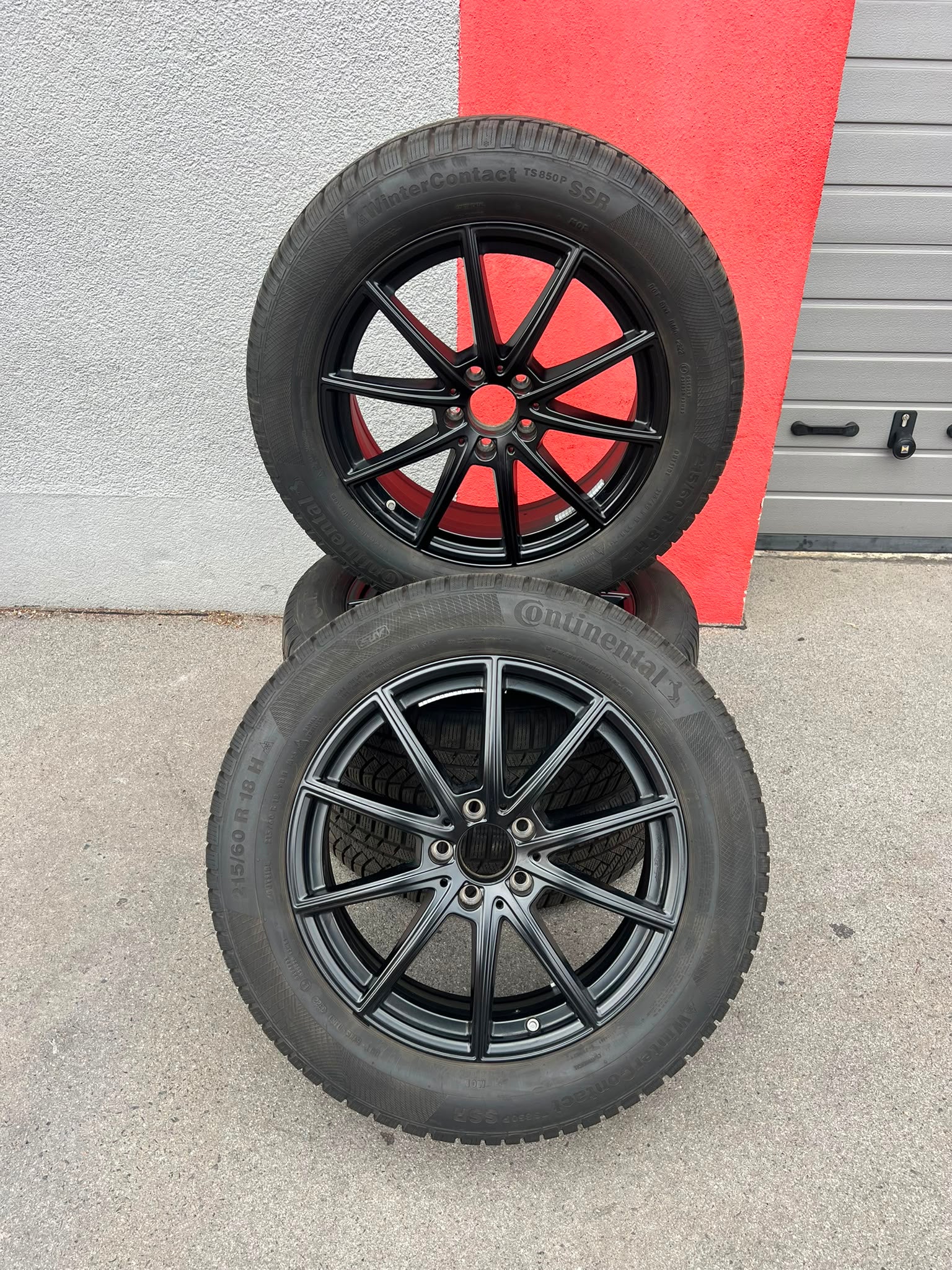 Original Mercedes GLA GLB H247 X247 Winterradsatz Kompletträder 18 Zoll A2474012600 – Originalfoto 1