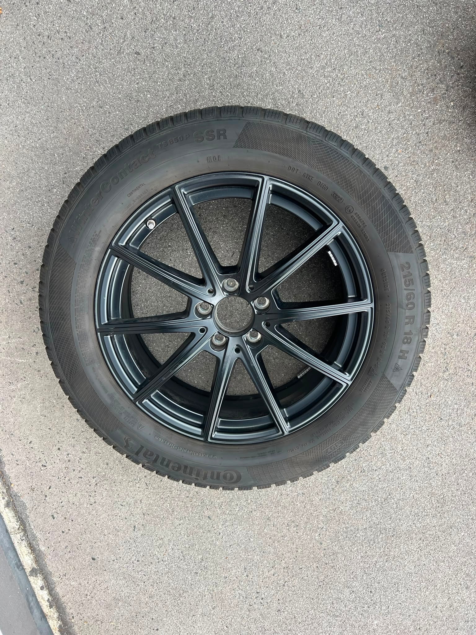 Original Mercedes GLA GLB H247 X247 Winterradsatz Kompletträder 18 Zoll A2474012600 – Originalfoto 5