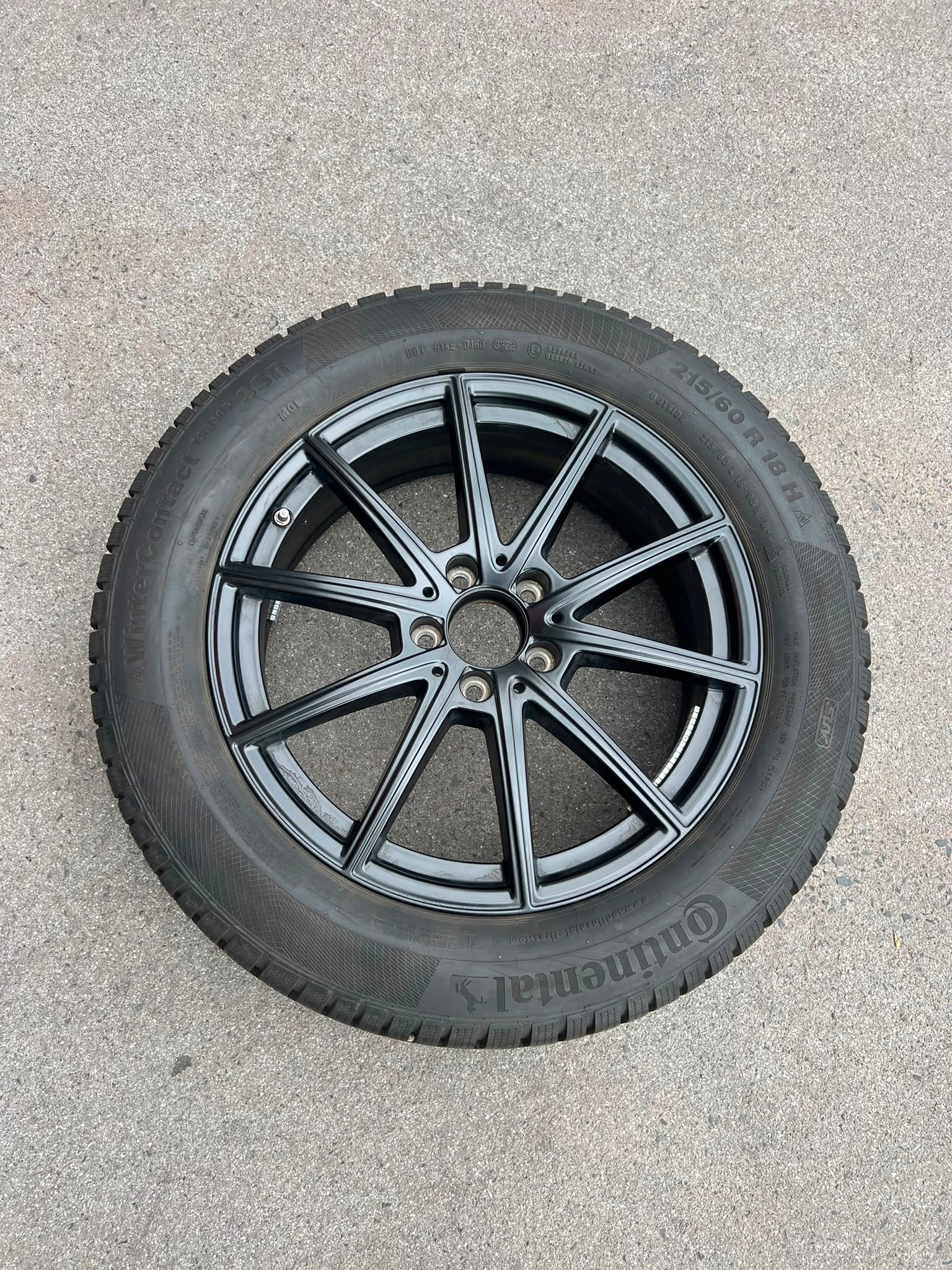 Original Mercedes GLA GLB H247 X247 Winterradsatz Kompletträder 18 Zoll A2474012600 – Originalfoto 6