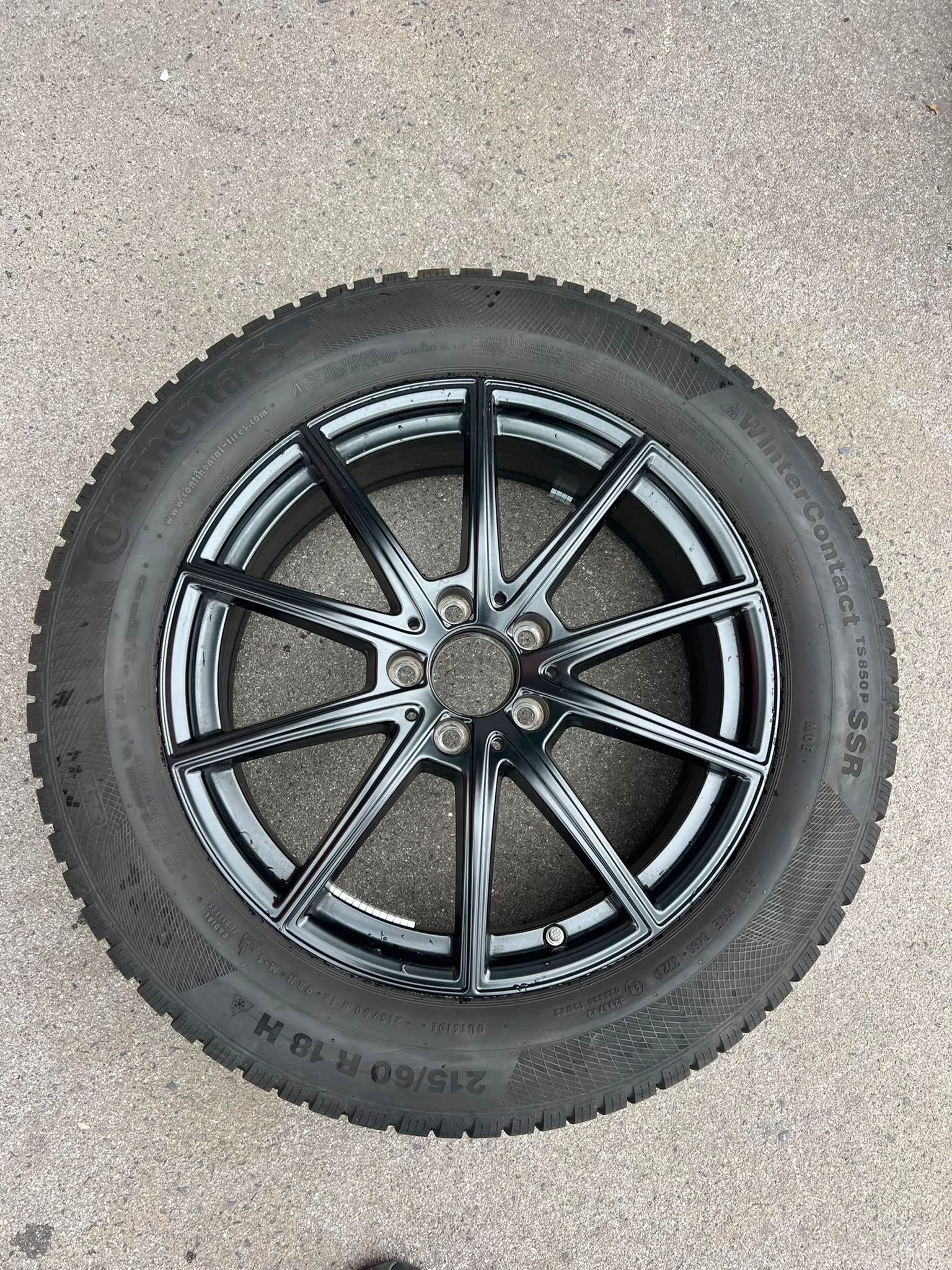 Original Mercedes GLA GLB H247 X247 Winterradsatz Kompletträder 18 Zoll A2474012600 – Originalfoto 3