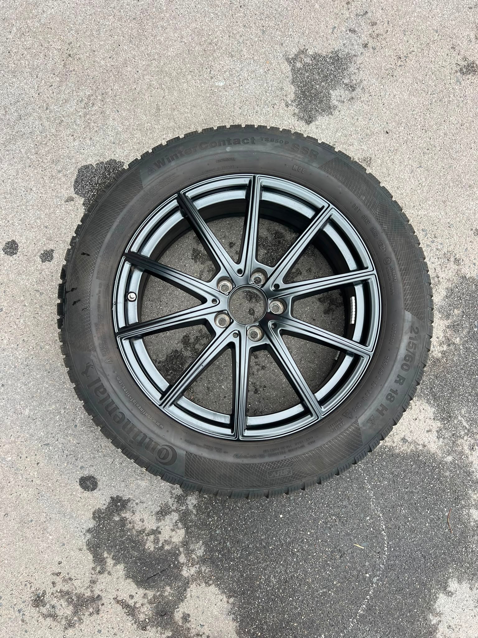 Original Mercedes GLA GLB H247 X247 Winterradsatz Kompletträder 18 Zoll A2474012600 – Originalfoto 5