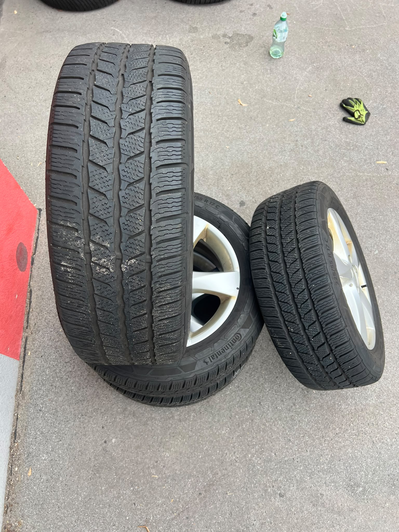 Original Mercedes V-Klasse Vito W447 Winterradsatz Kompletträder 17 Zoll A4474012200 – Originalfoto 2