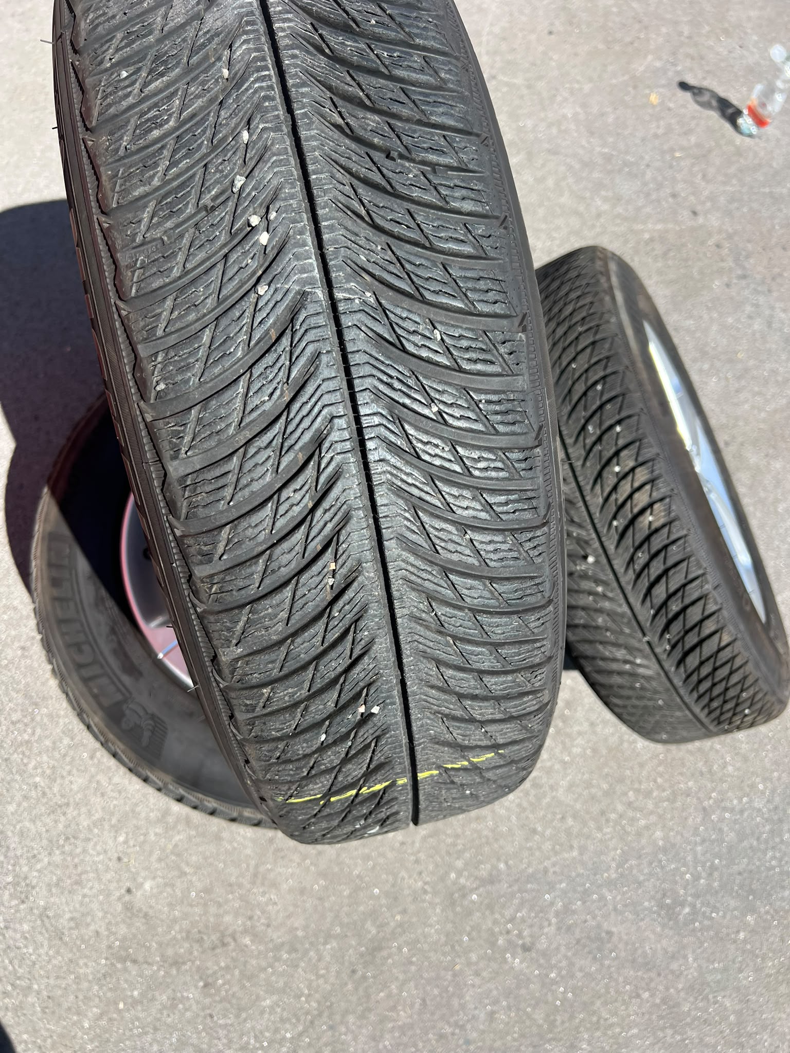 Original Mercedes GLA GLB H247 X247 Winterradsatz Kompletträder 17 Zoll A1774011200 – Originalfoto 2